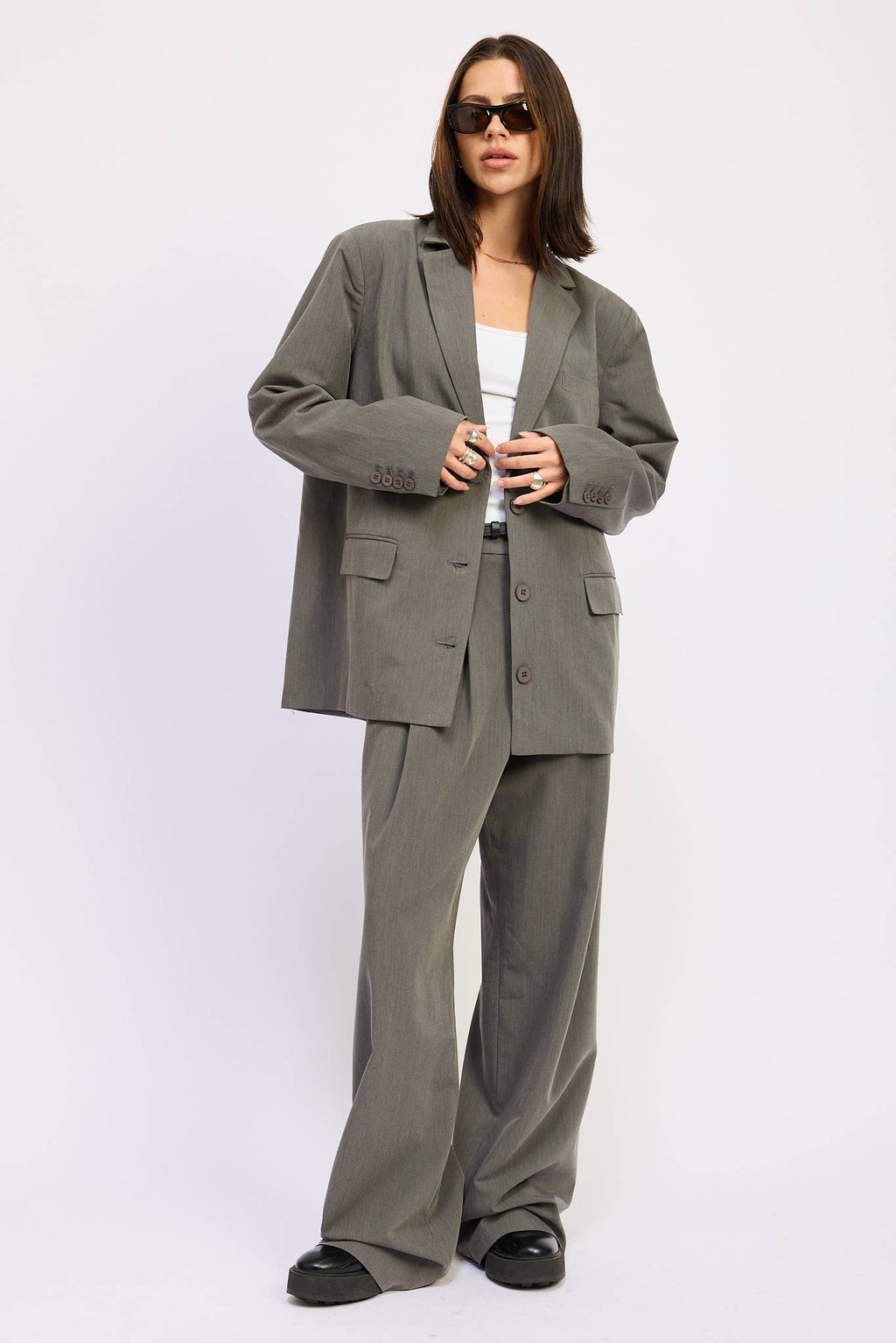 High Waist Trouser with Belt