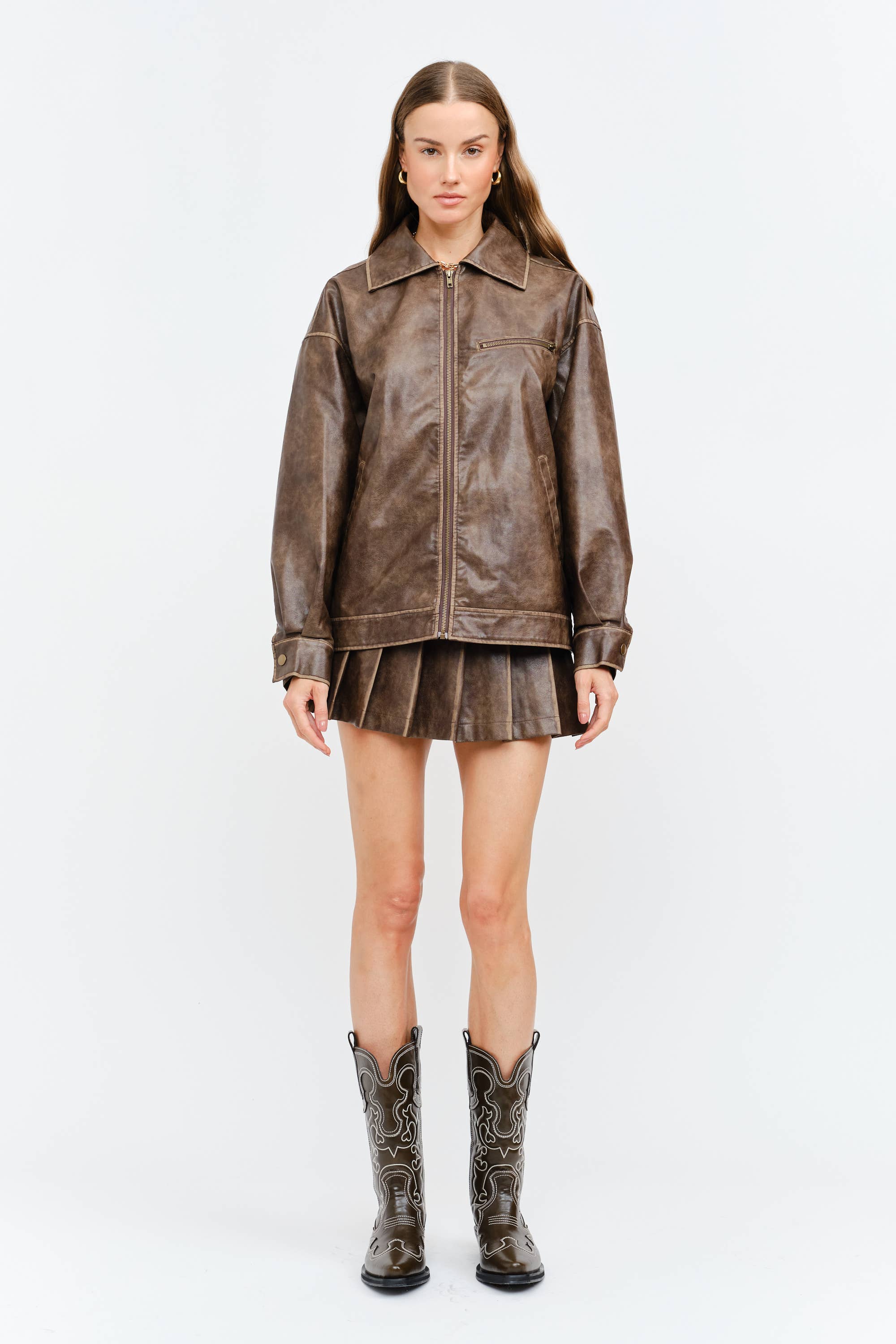 Calab Brown Jacket