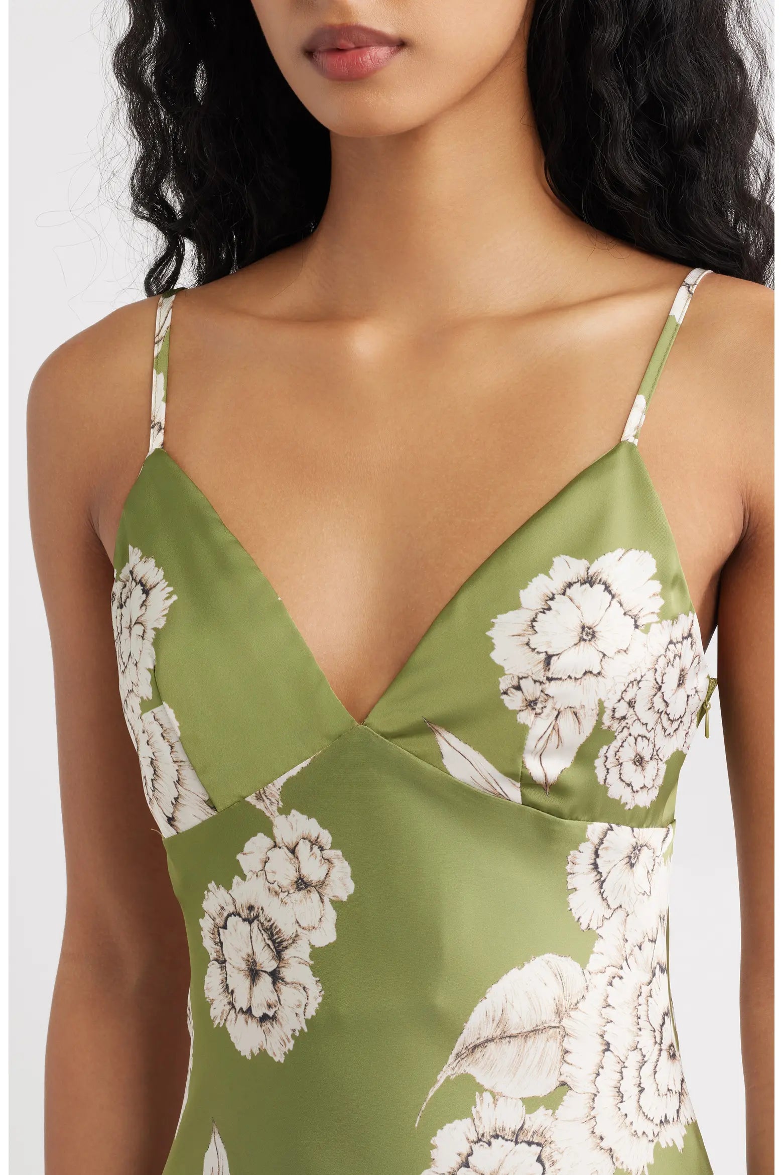 CARRETA MIDI SLIP DRESS