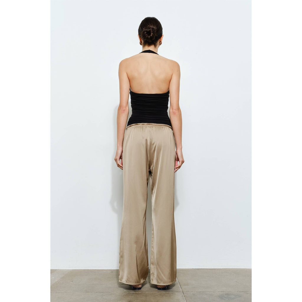 Helena Ruched Halter Top