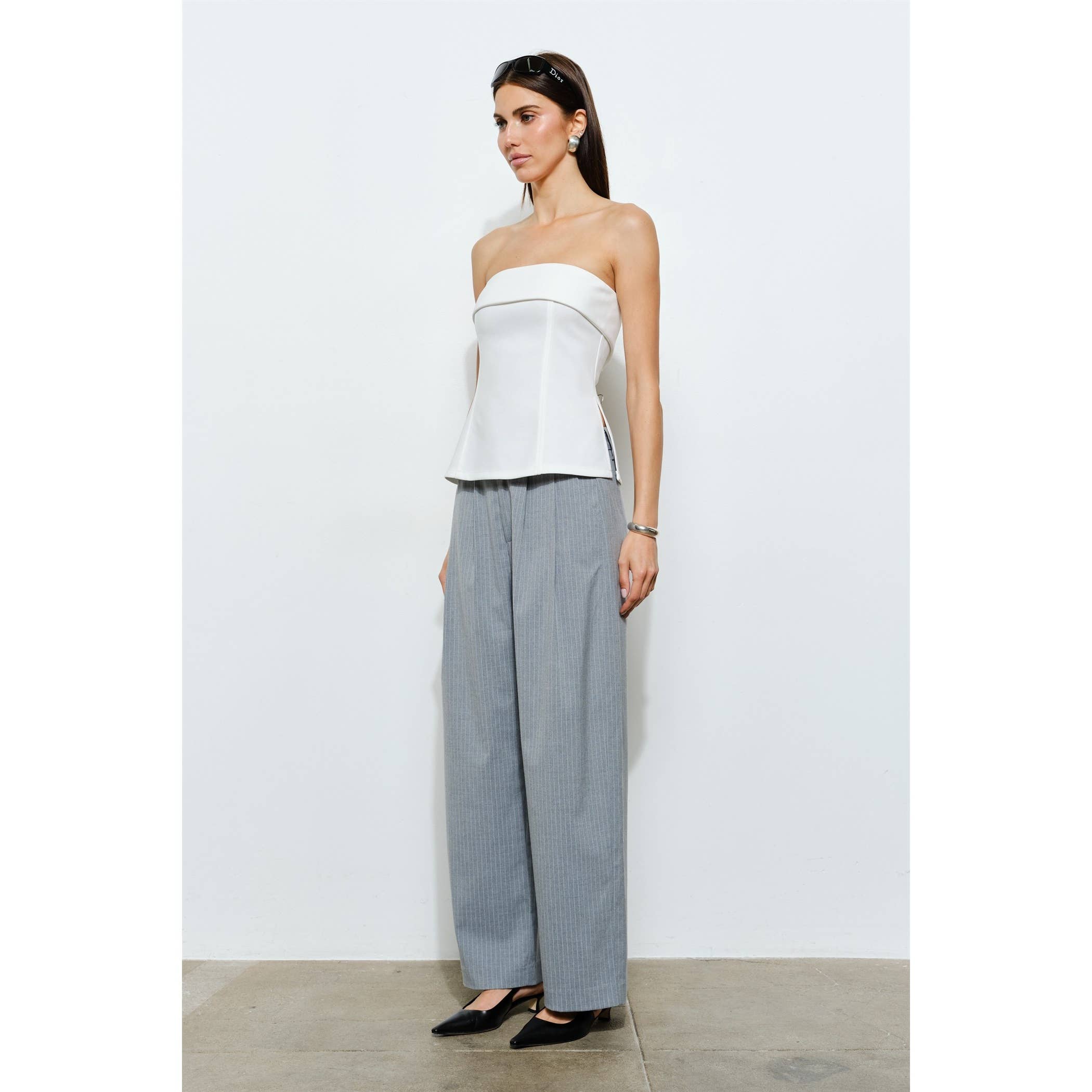 Adela Structured Bustier Top