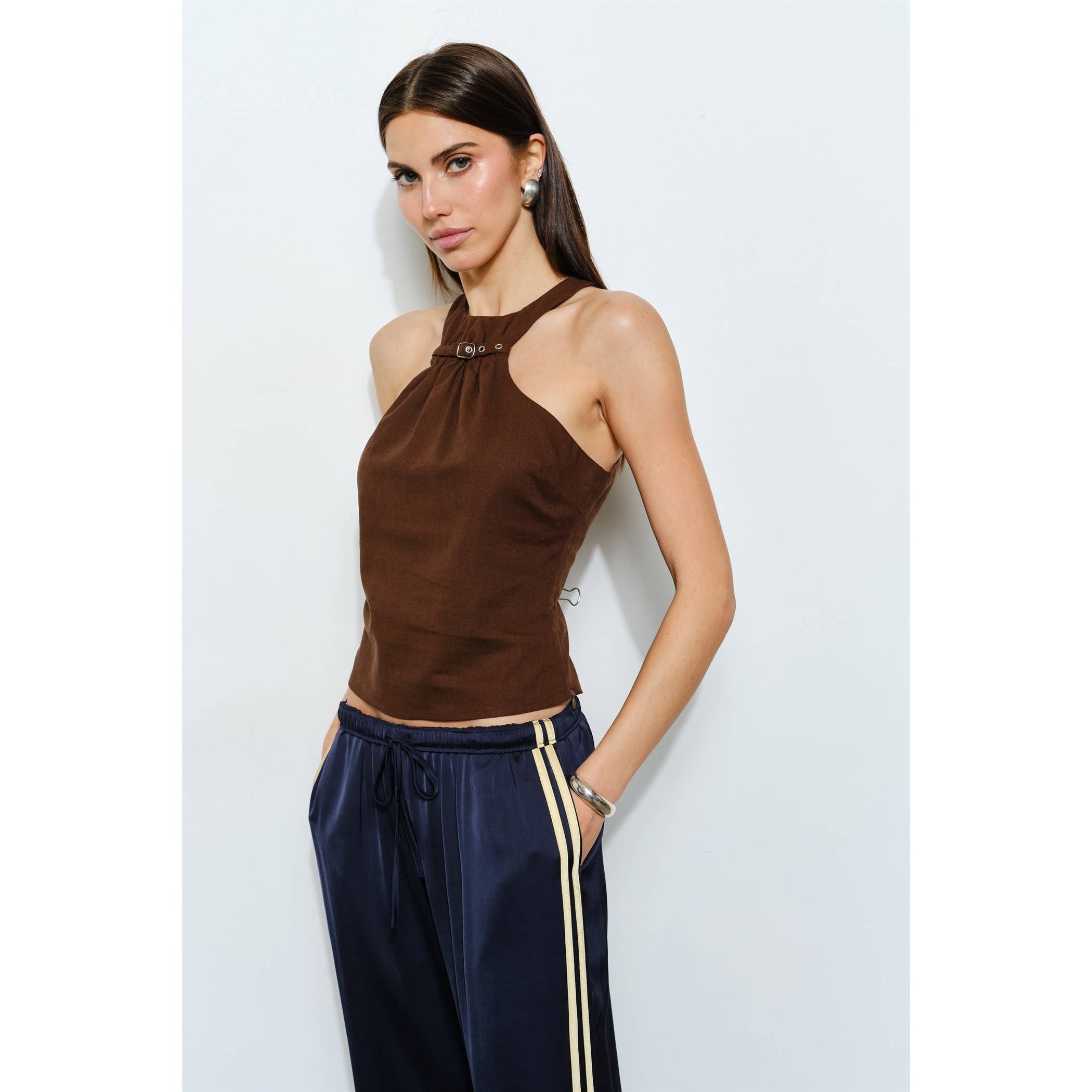 Thomsen Buckle Detail Tank Top