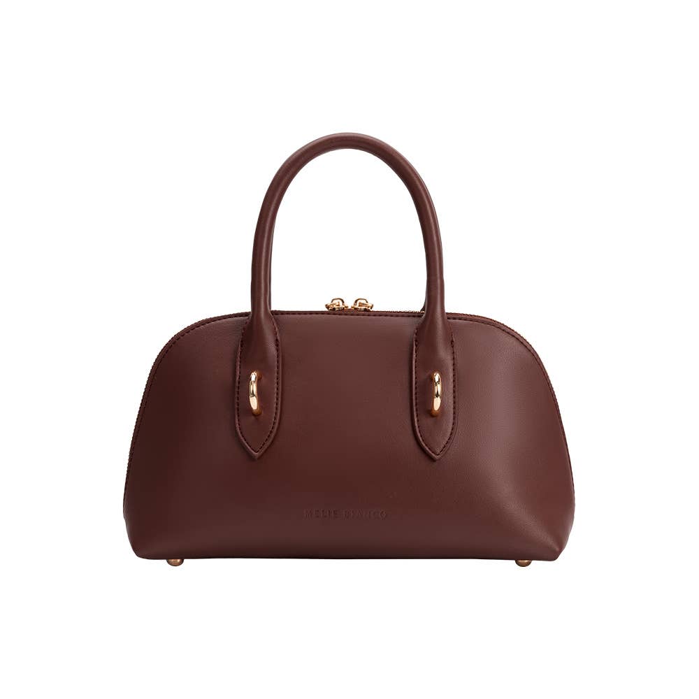 Rue Burgundy Recycled Vegan Top Handle Bag