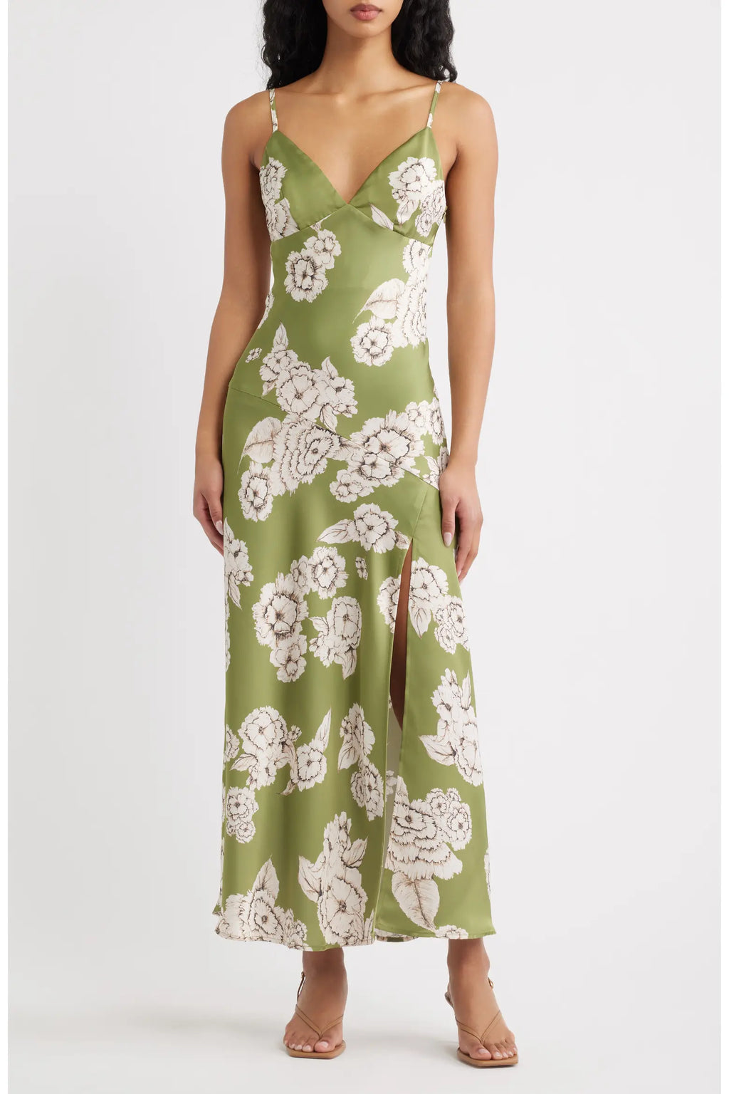 CARRETA MIDI SLIP DRESS