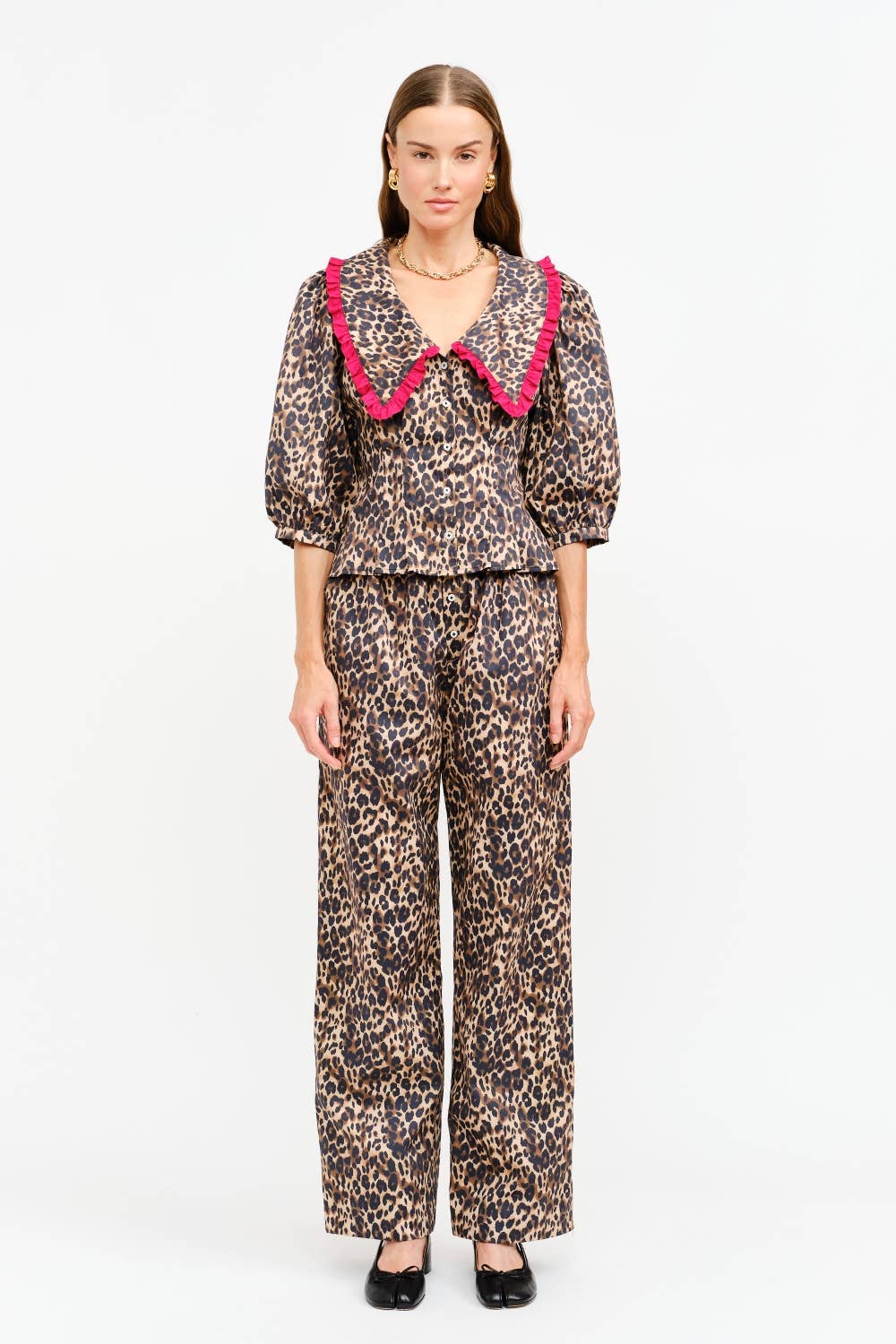 Matilda Leopard Blouse