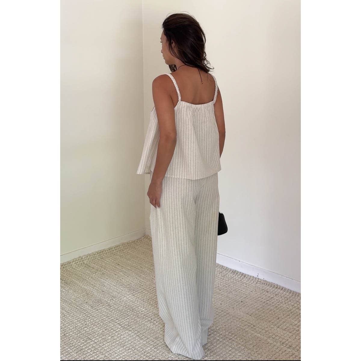 Linen Stripe Pants