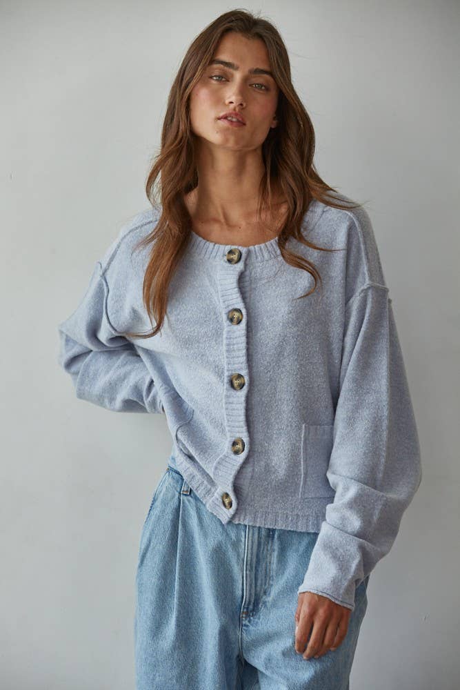 Knit Sweater Light Weight Cardigan