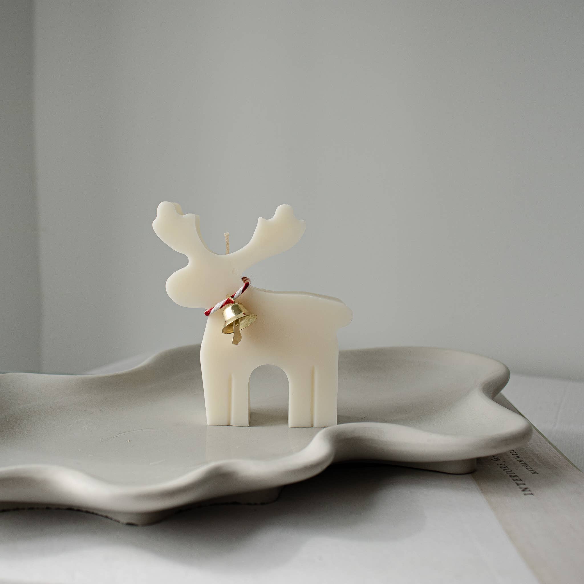 Moose shaped candle | Christmas Soy Candles | Wholesale