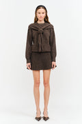 BEAU MOCHA SWEATER
