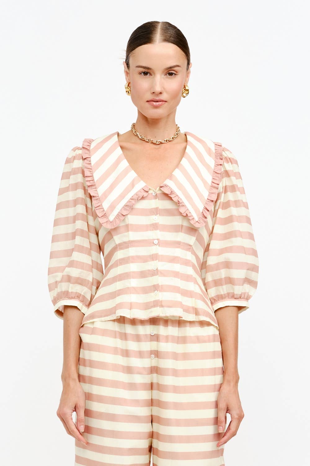Frankie Striped Blouse