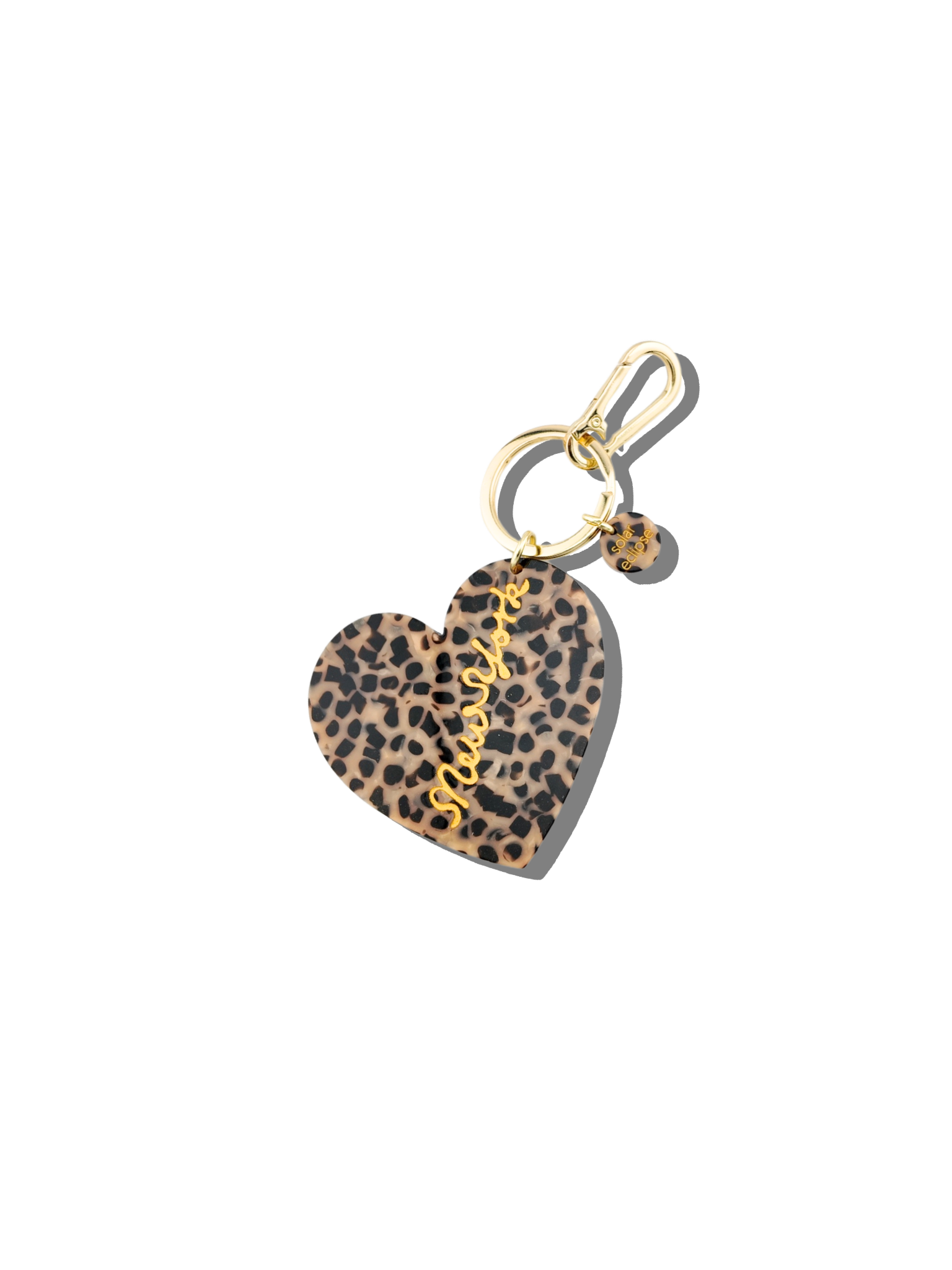 New York Heart Bag Charm + Keychain
