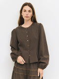 The Katie Top | Fitted Button-Down Blouse