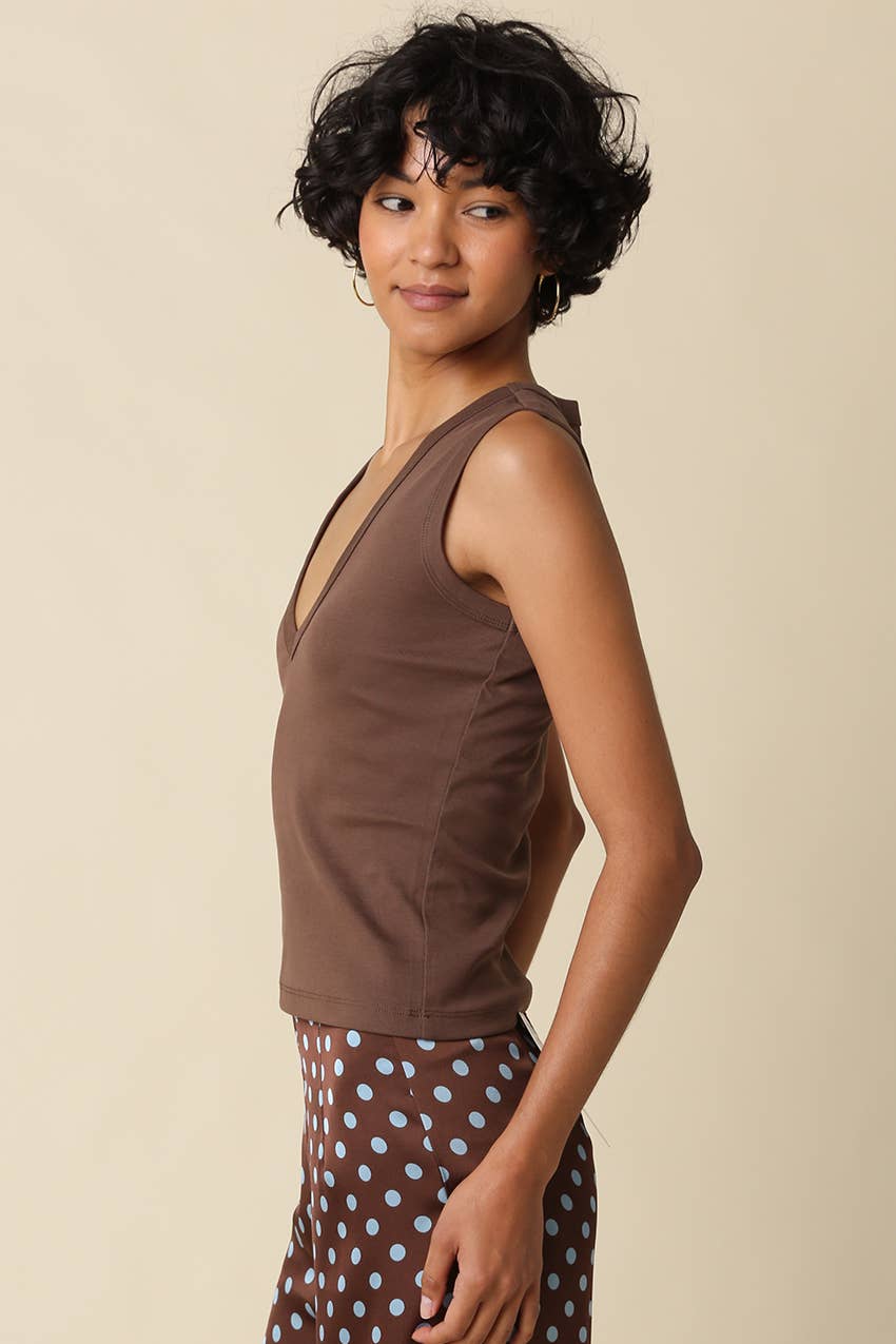 KENNY V - NECK FITTED TANK