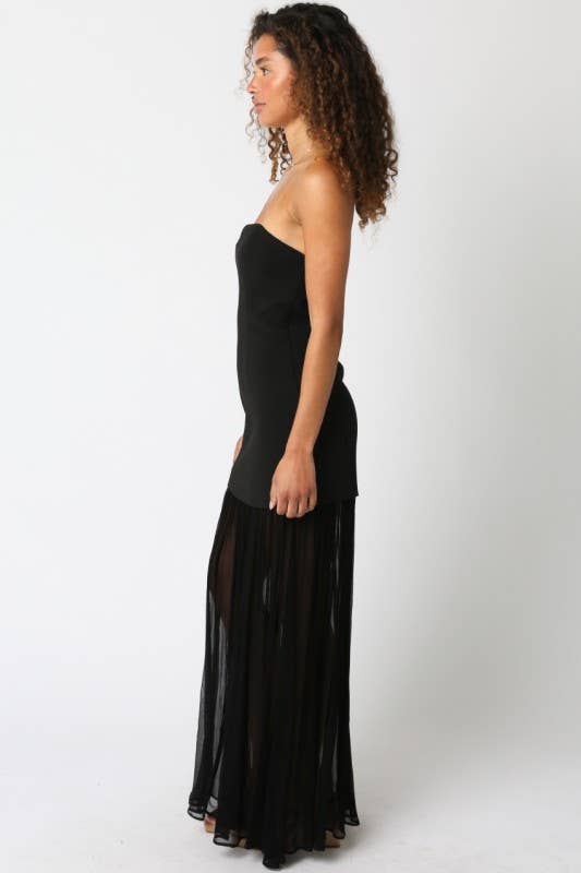 Leah Maxi Off Dress
