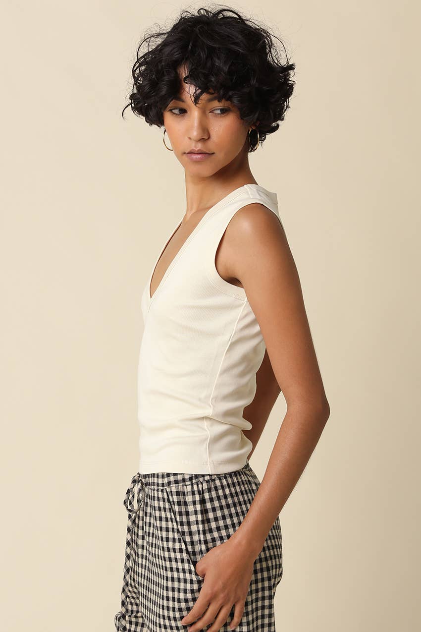 KENNY V - NECK FITTED TANK