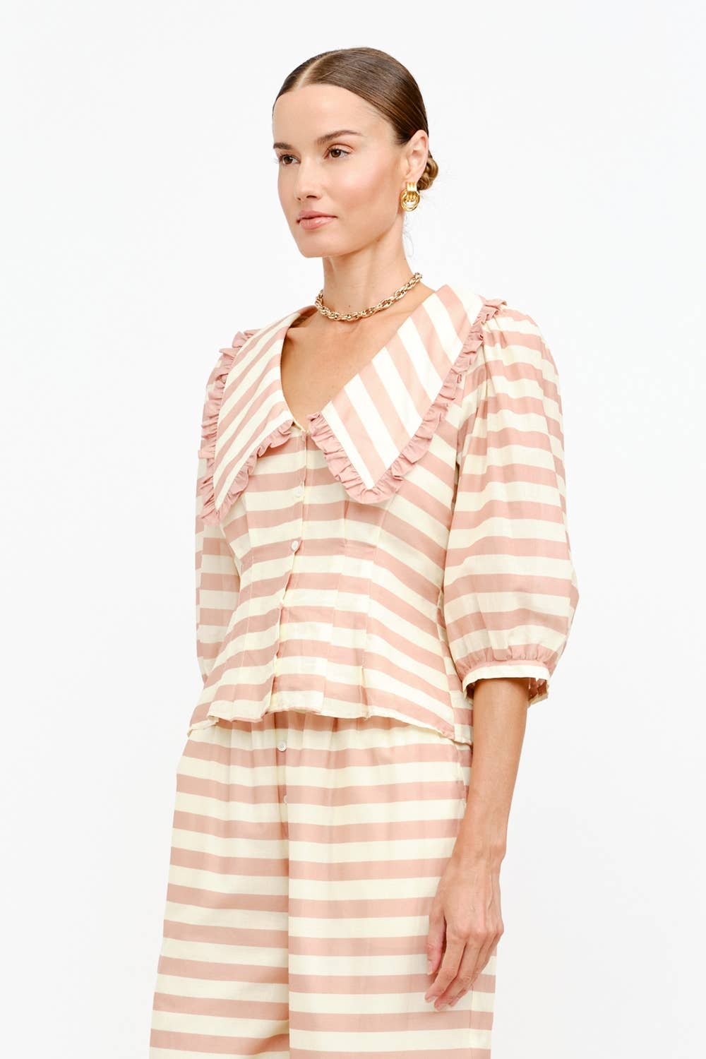 Frankie Striped Blouse