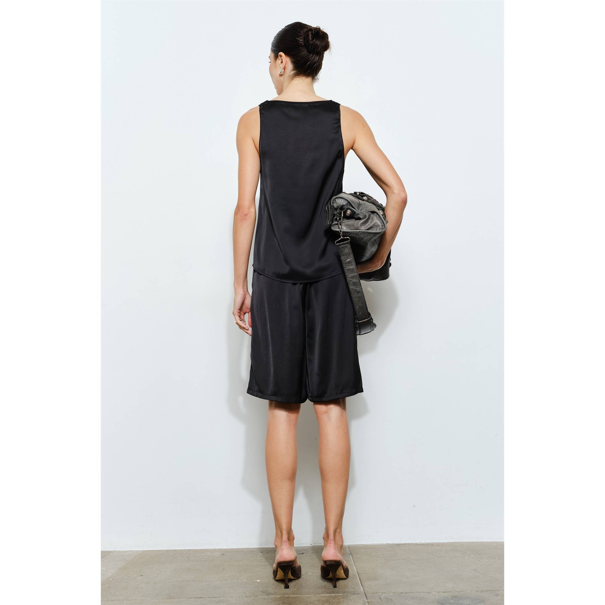 Cordova Satin Scoop Neck Tank