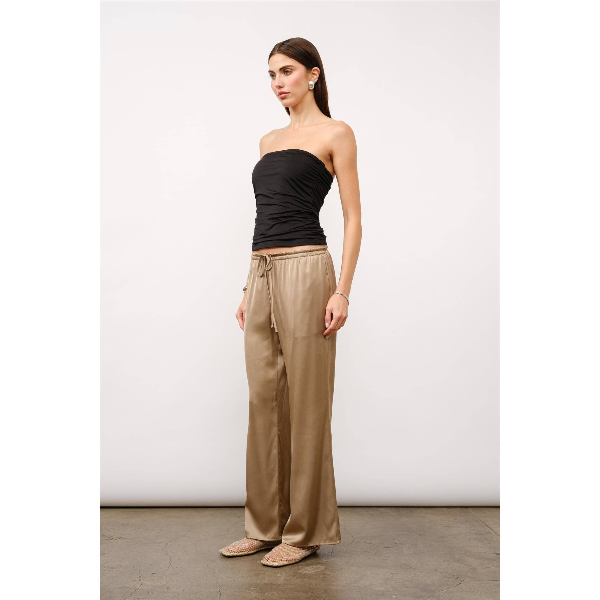 Juliet Ruched Tube Top
