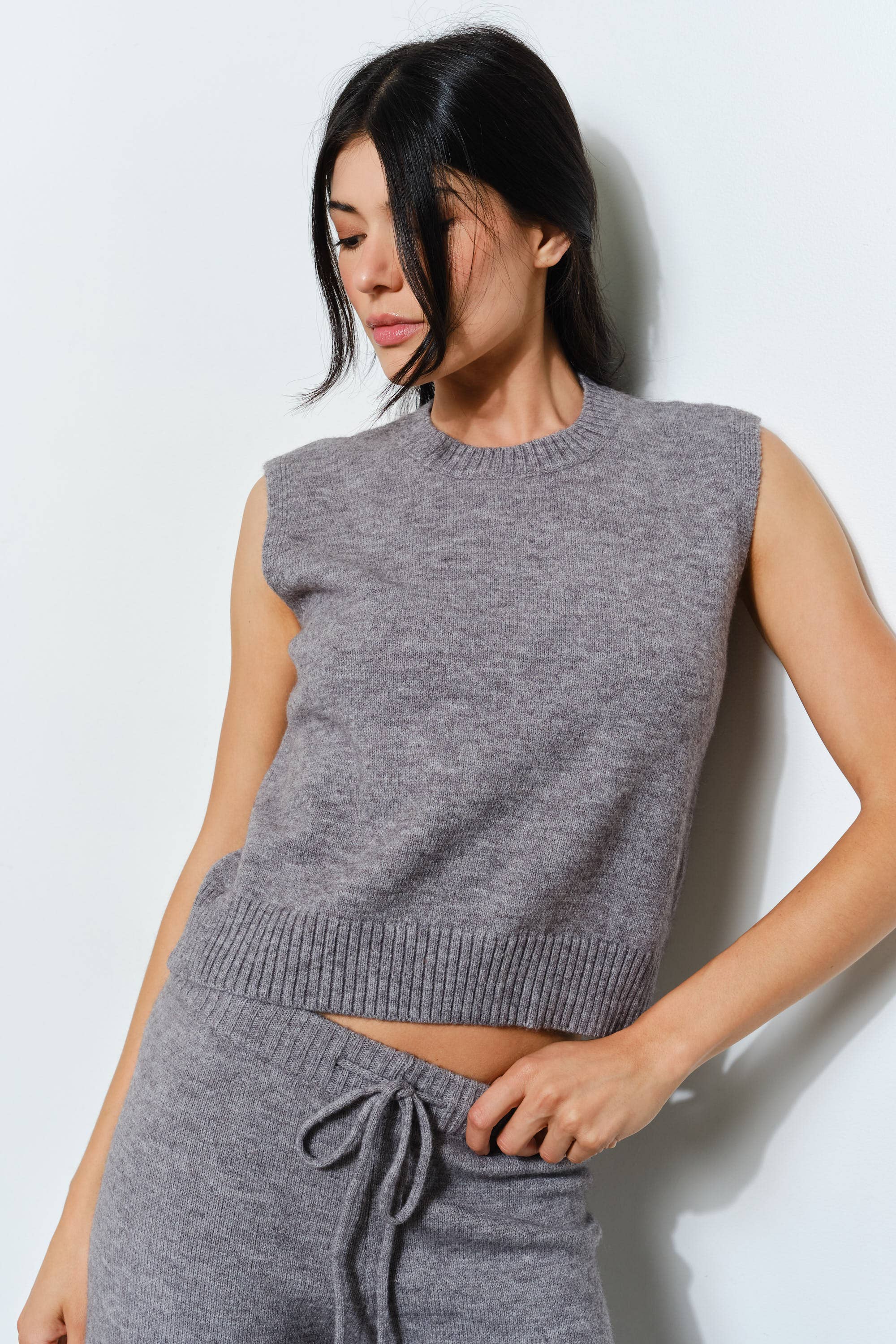 NICOLA KNIT VEST TOP