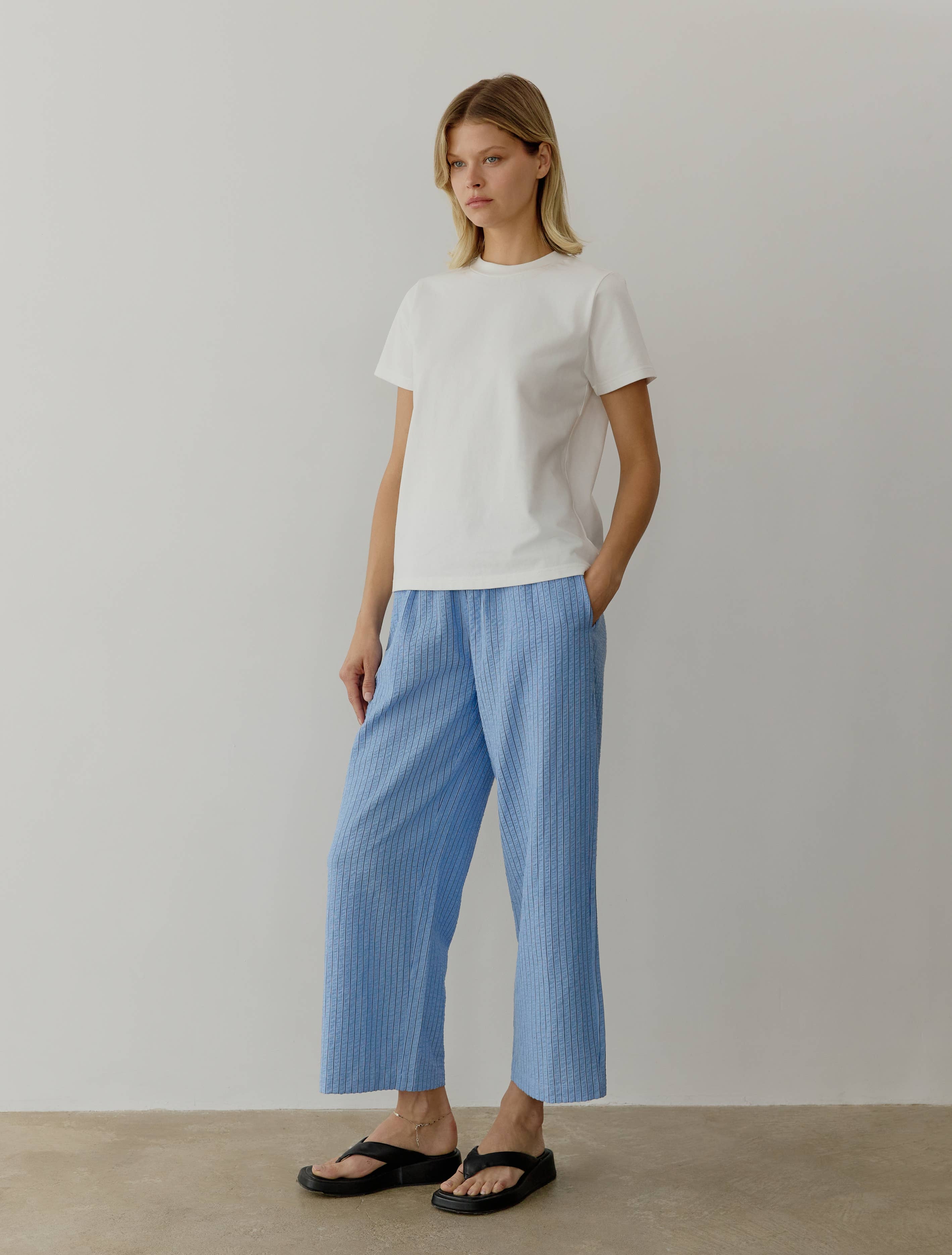 The Lanie Long Top | Casual Comfort Staple Tee