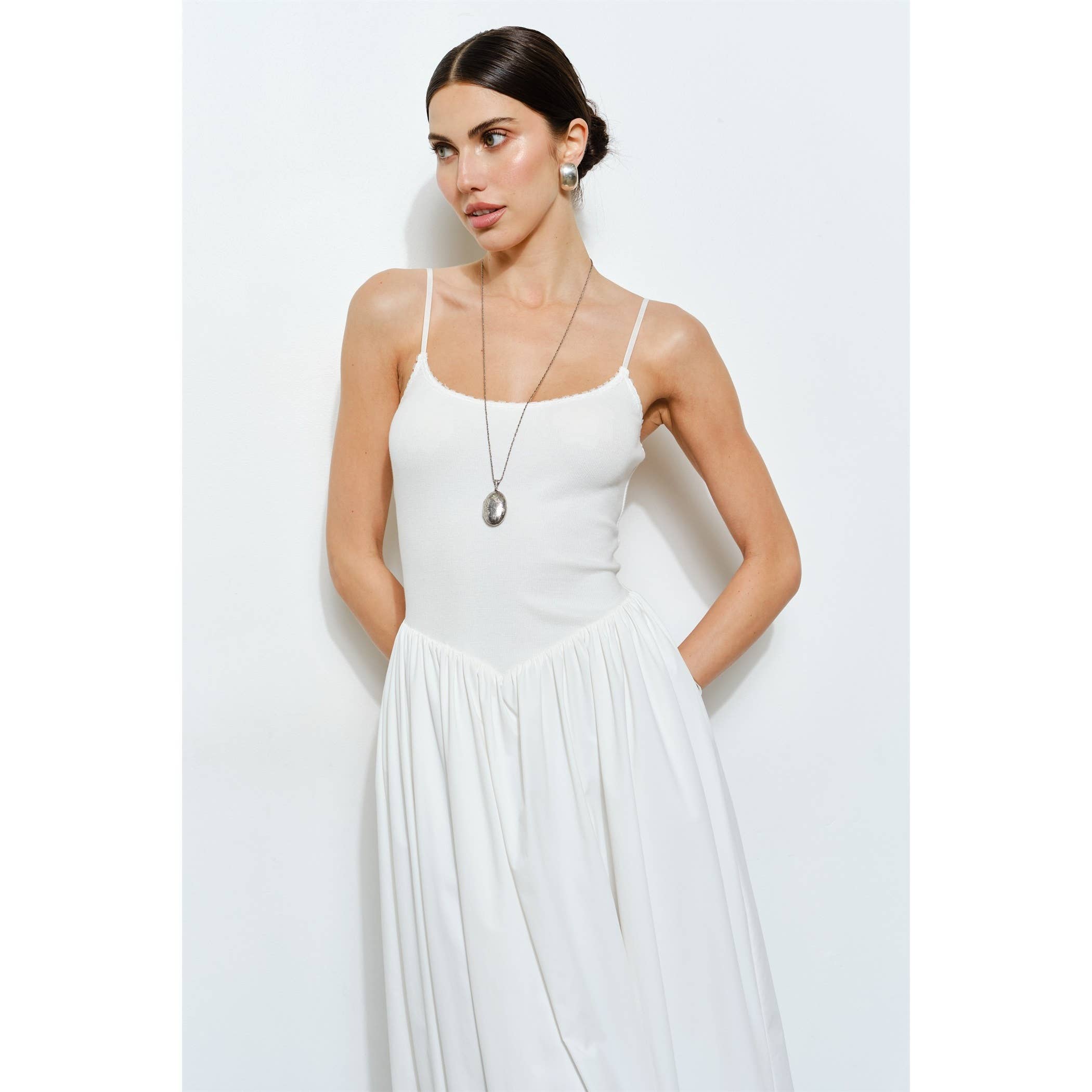 Chloe Contrast Maxi Dress