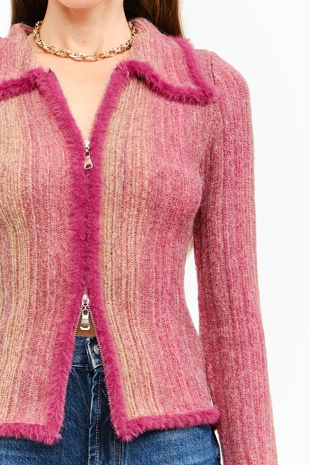 Jacquie Fuchsia Top