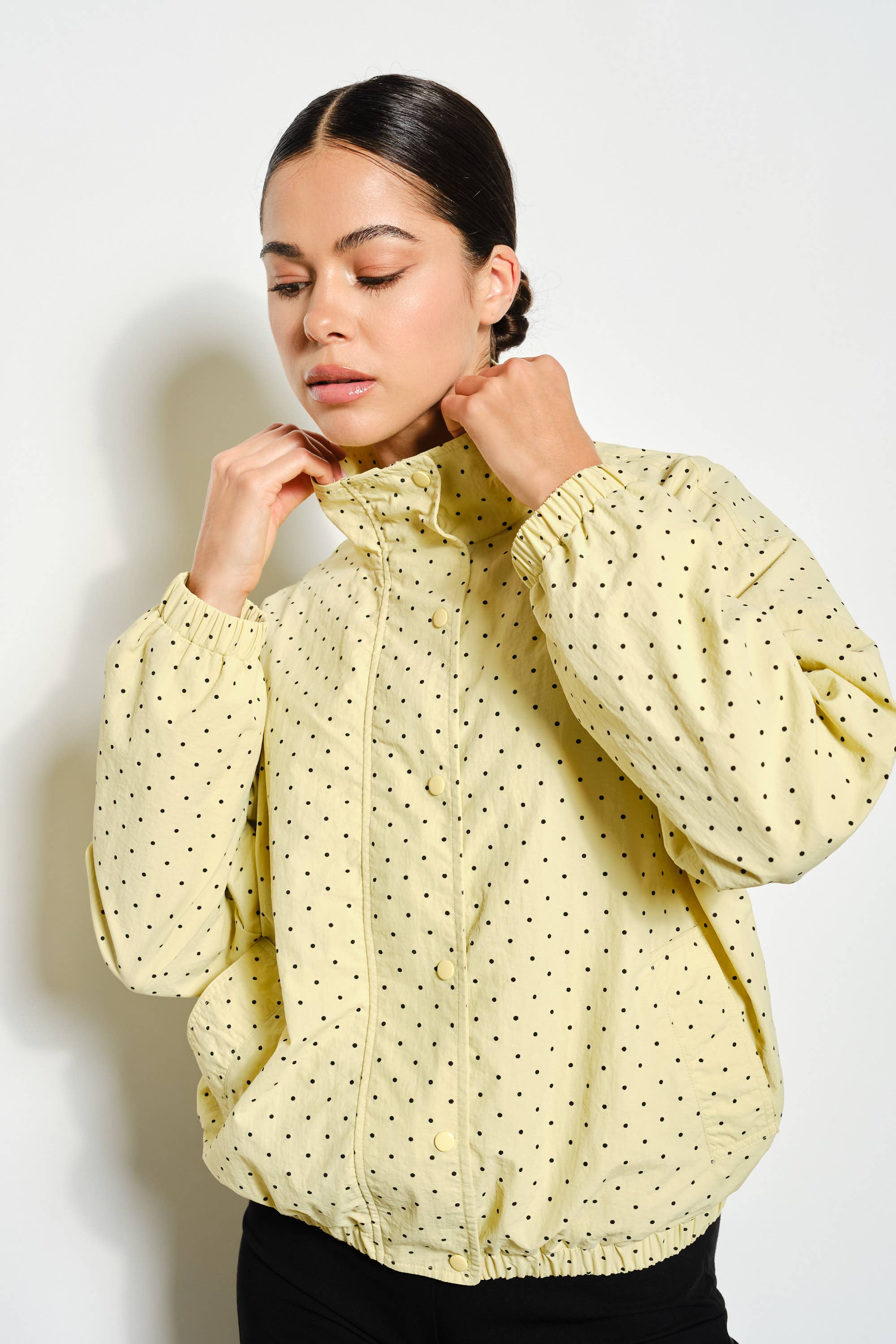 DAMON POLKA DOT WINDBREAKER