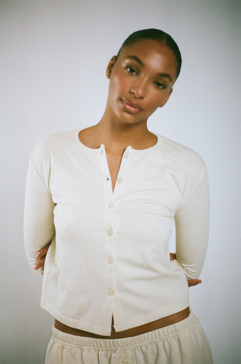 Soft Cardigan Cream