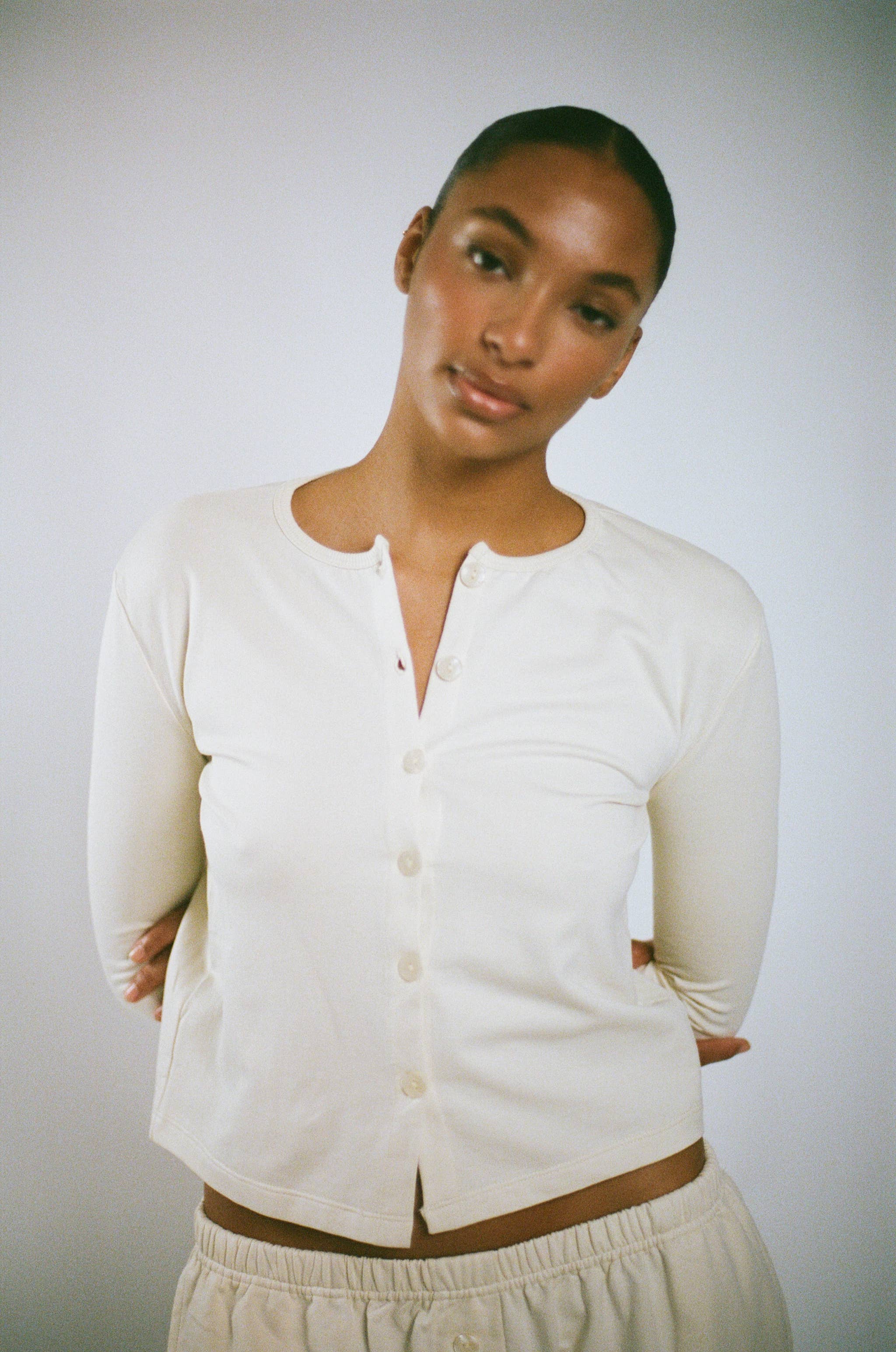 Soft Cardigan Cream
