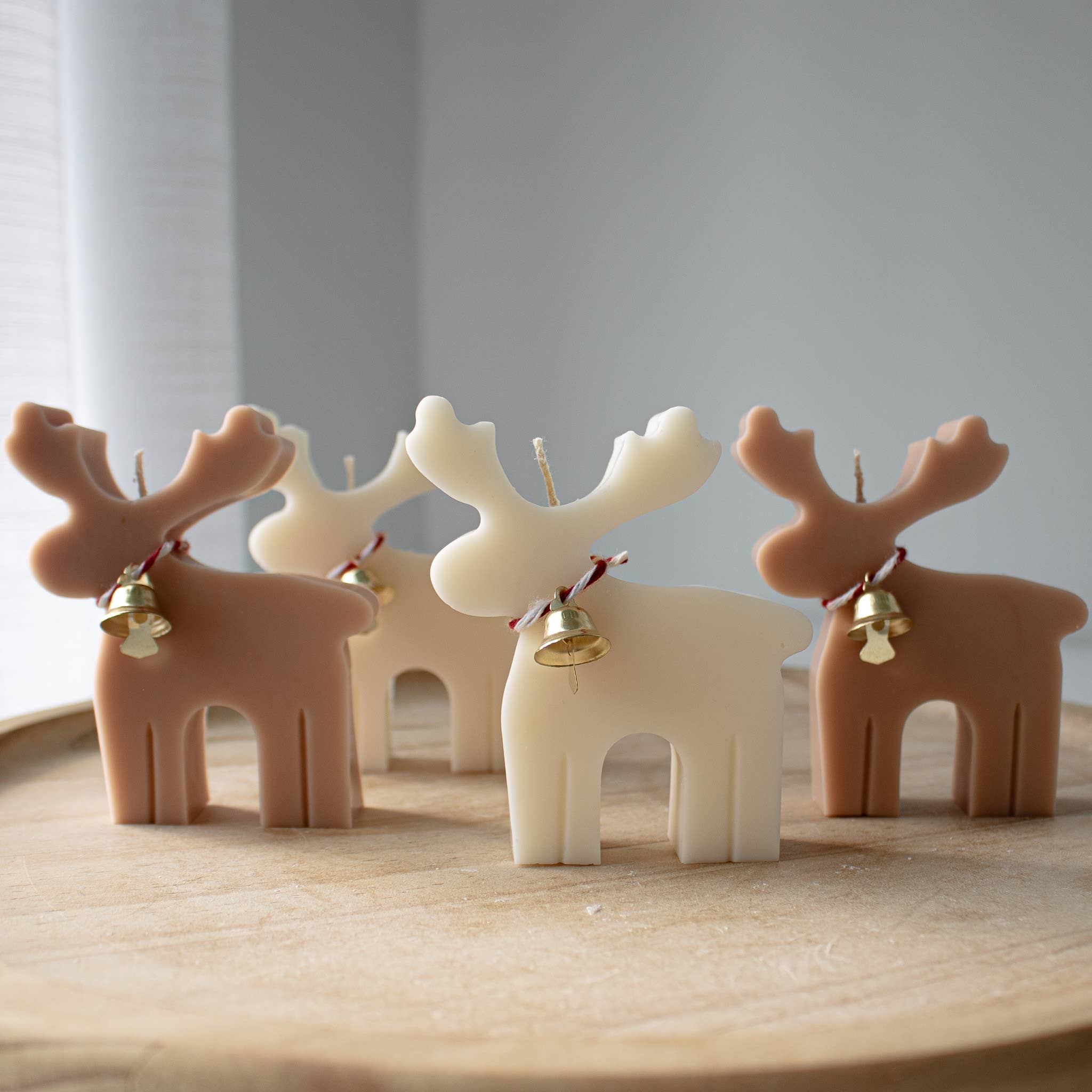 Moose shaped candle | Christmas Soy Candles | Wholesale
