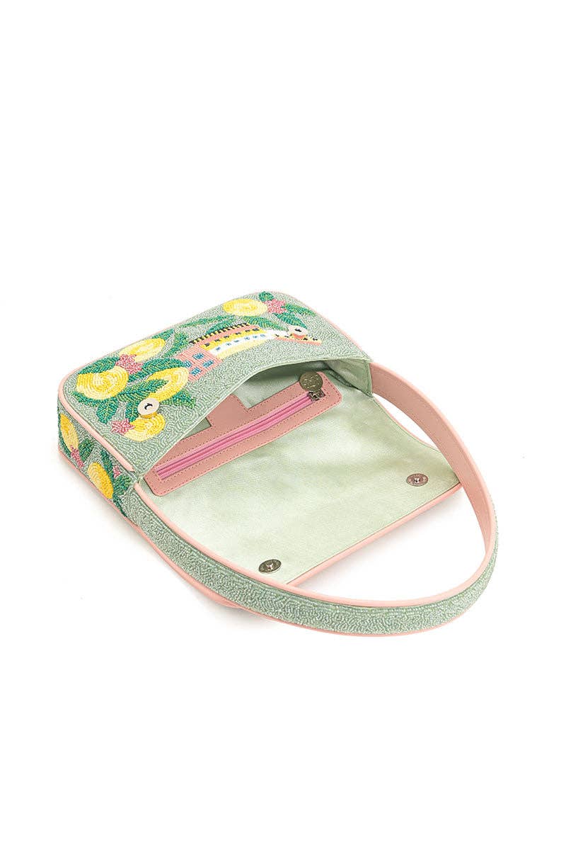 Amalfi Dreams Beaded Shoulder Bag