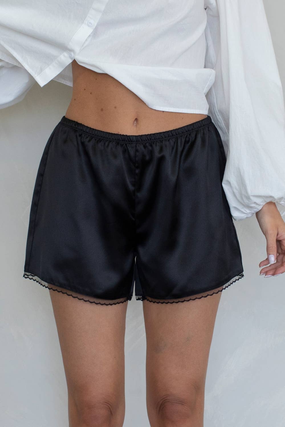 LIA SATIN SHORTS