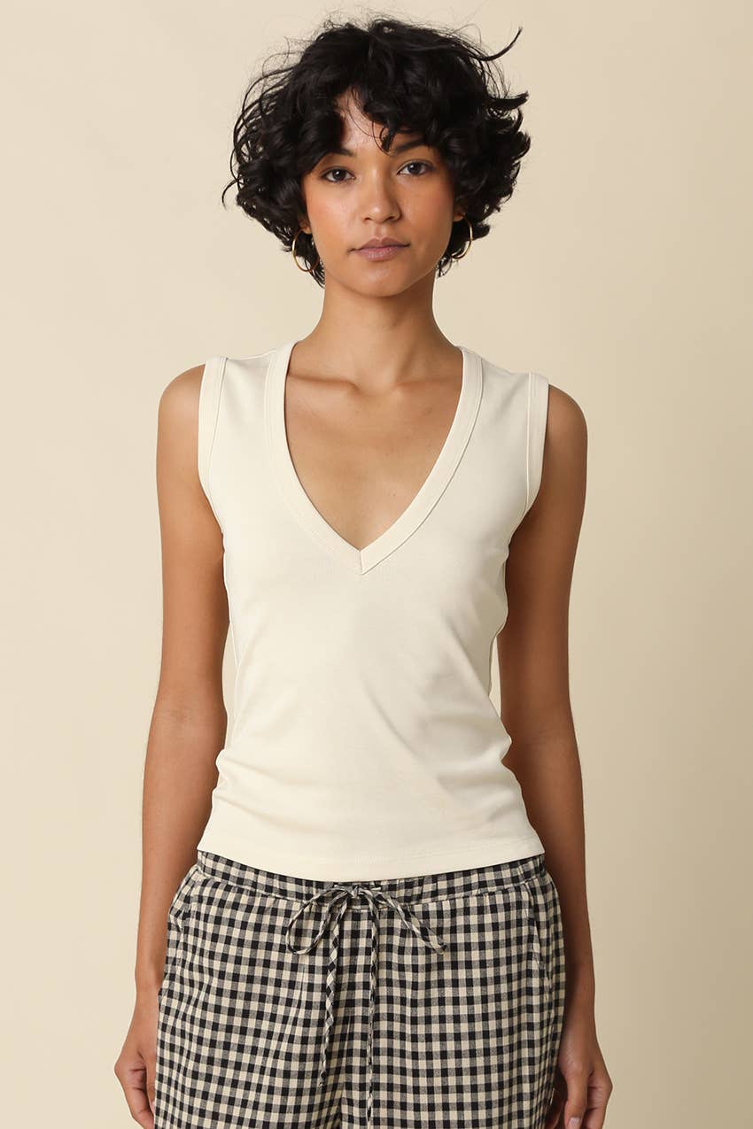 KENNY V - NECK FITTED TANK