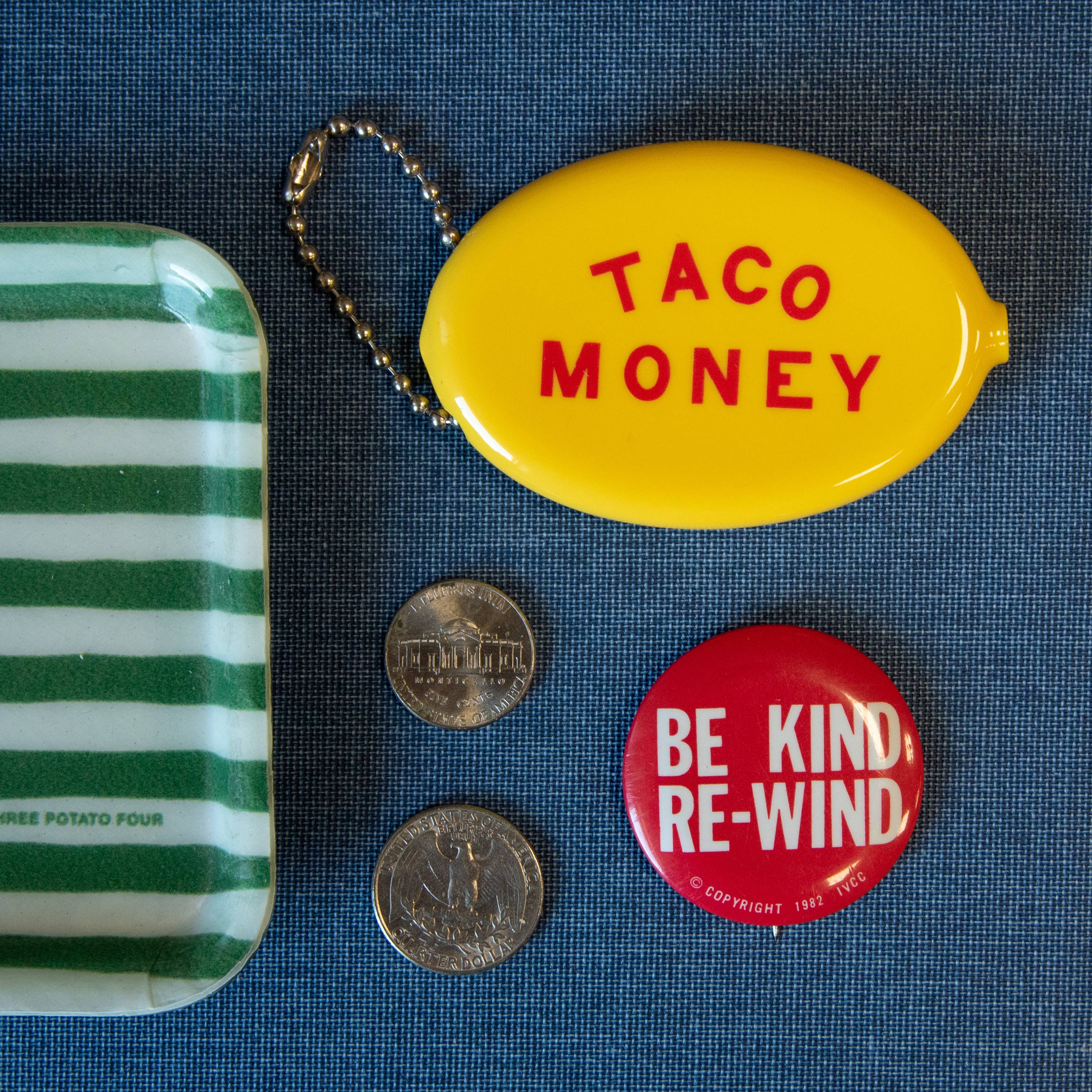 Coin Pouch Keychain - Taco Money