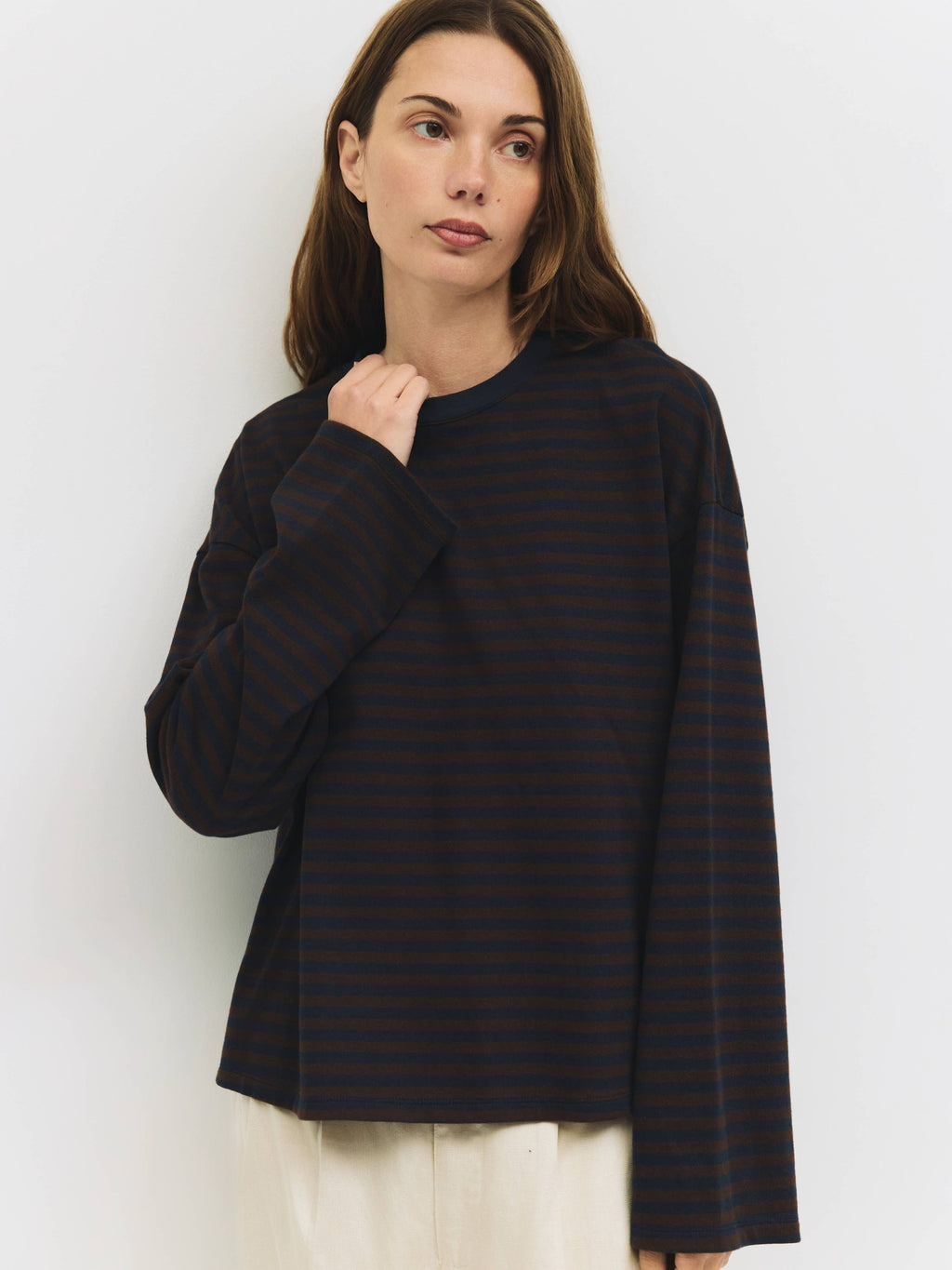 The Callahan Top | Striped Long Sleeve T-Shirt