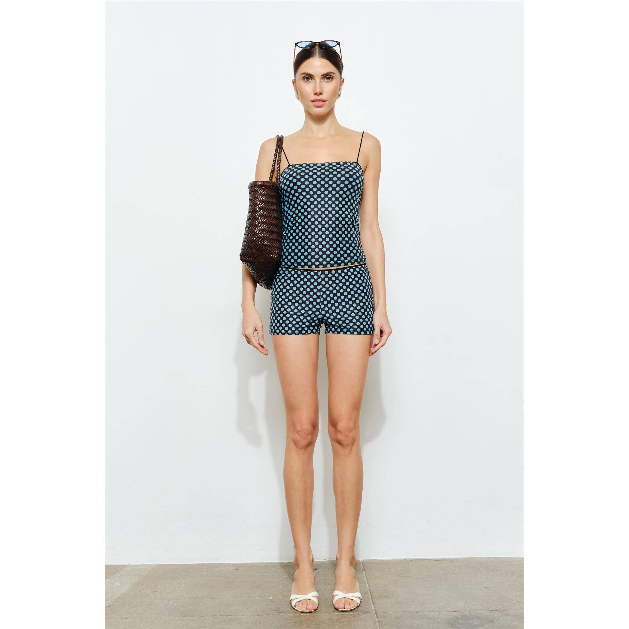 Kira Polka Dot Cami Short Set