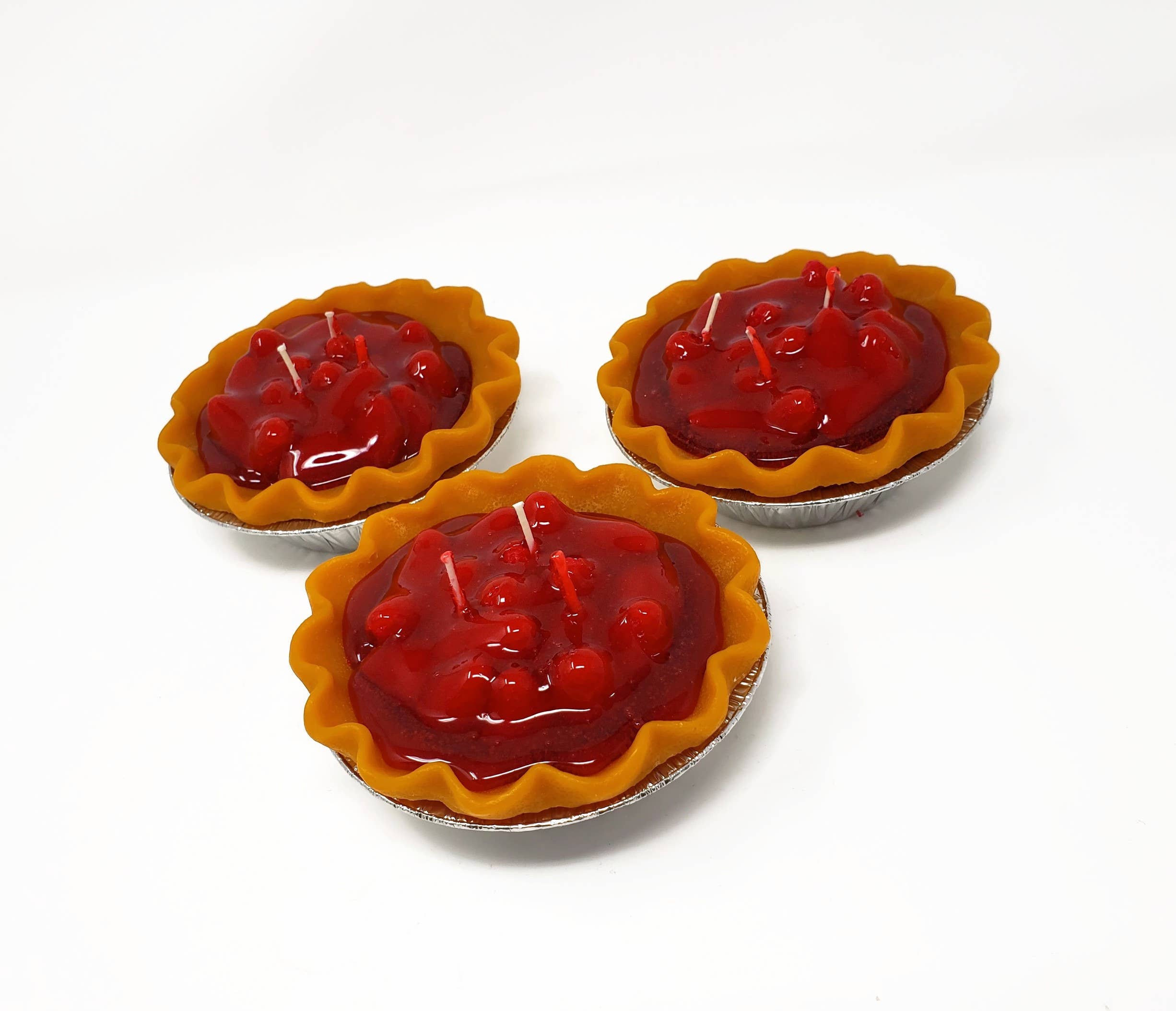 5" Strawberry Pie Candle