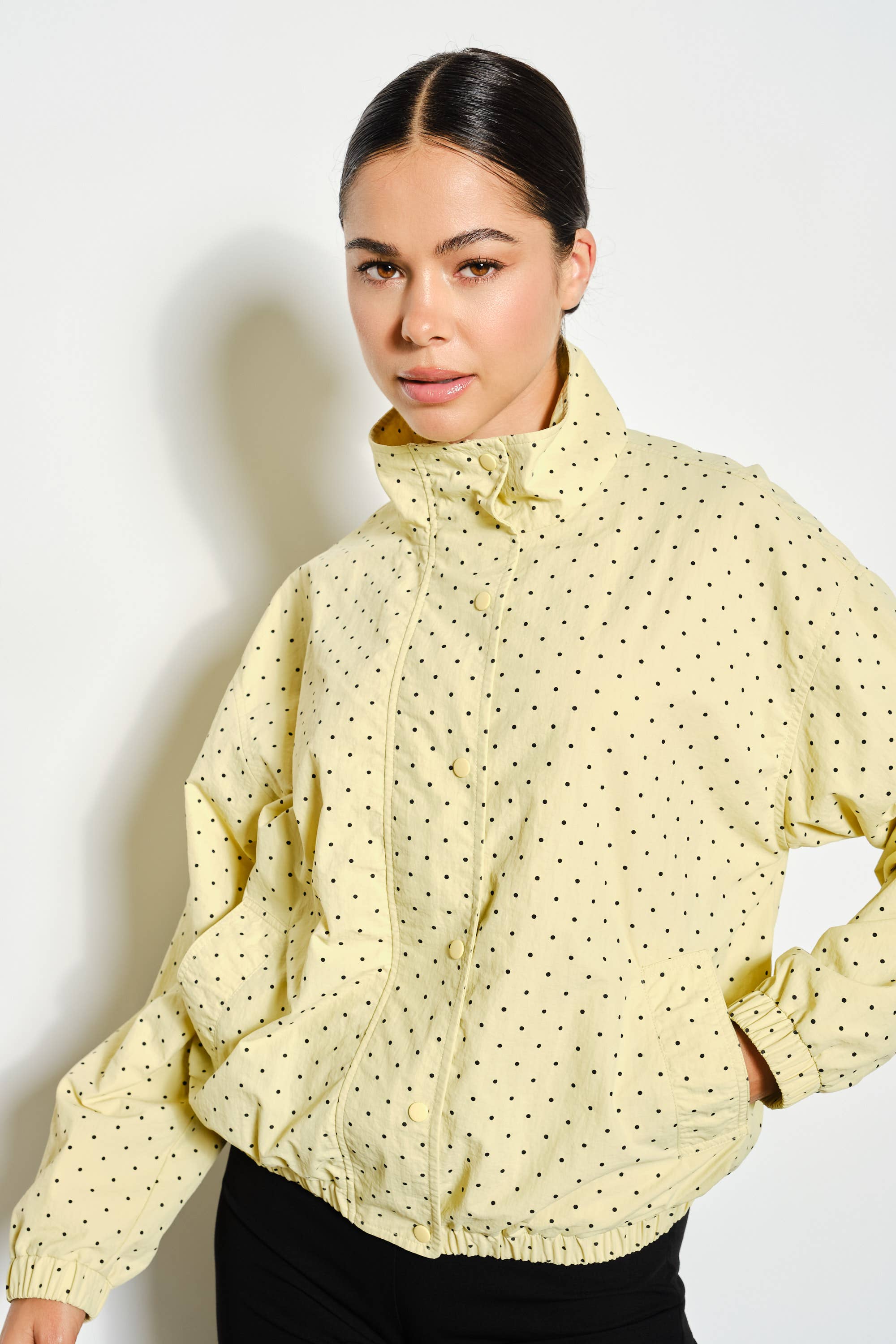 DAMON POLKA DOT WINDBREAKER