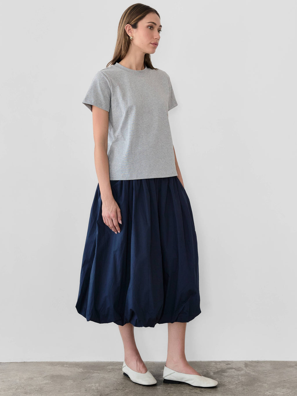 The Lanie Long Top | Casual Comfort Staple Tee