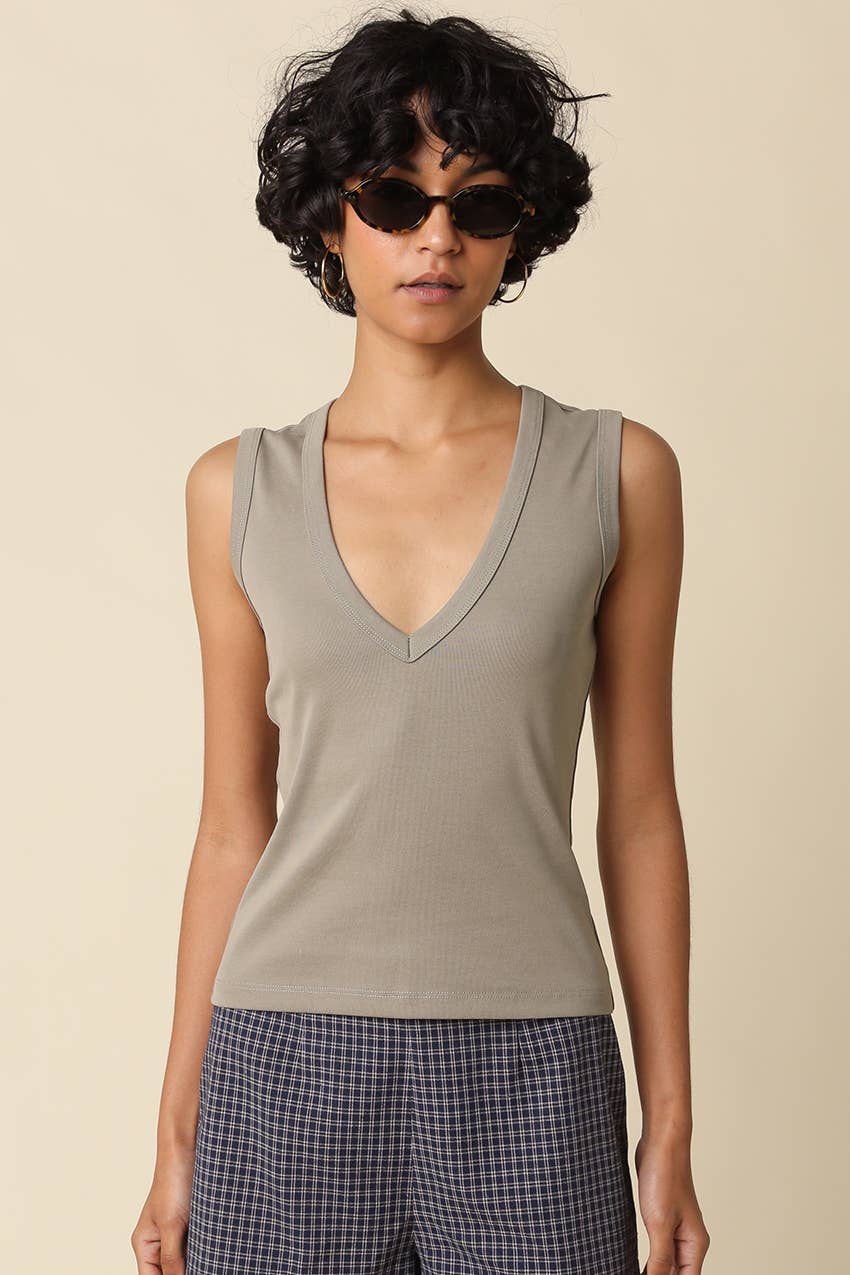 KENNY V - NECK FITTED TANK