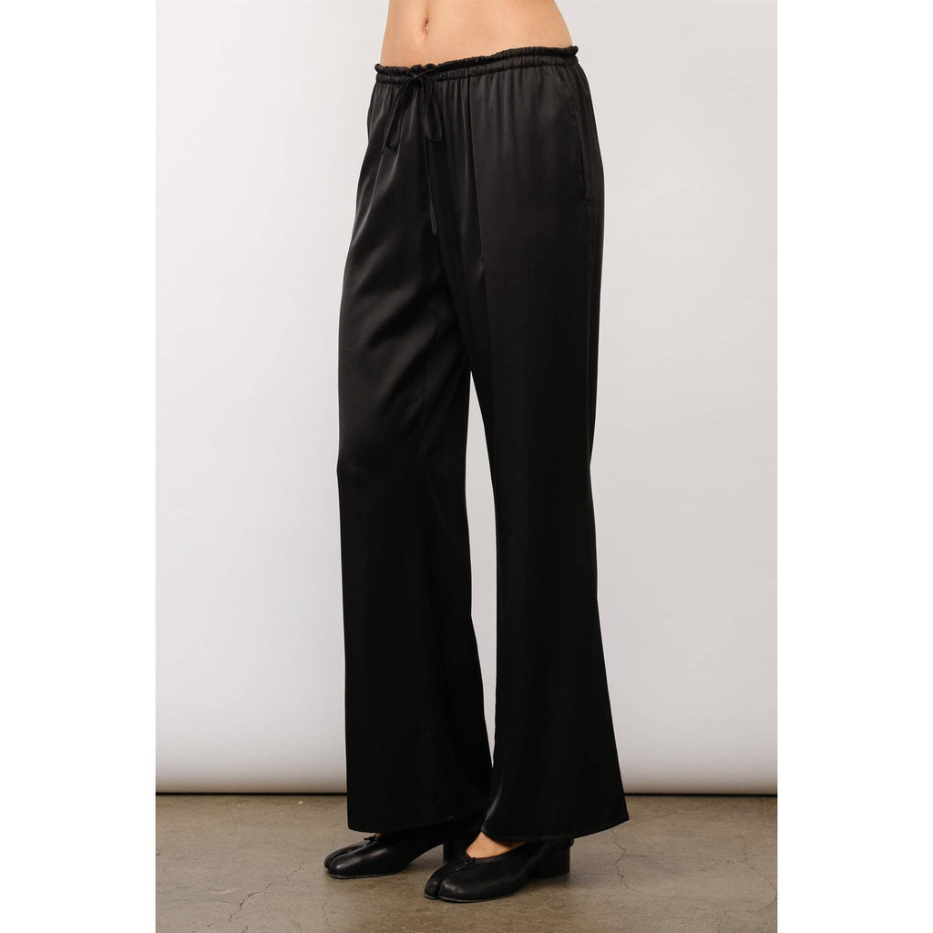 Cordelia Satin Drawstring Lounge Pants