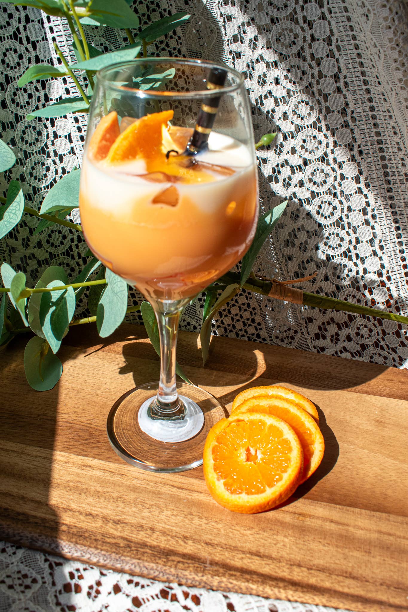 Aperol Spritz Soy Blend Candle - Hand Poured in Small Batch 