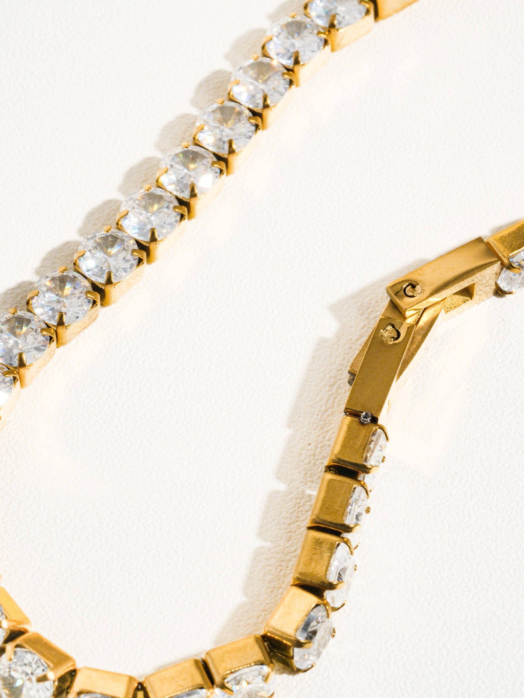 RENÉ NON-TARNISH RHINESTONE BRACELET