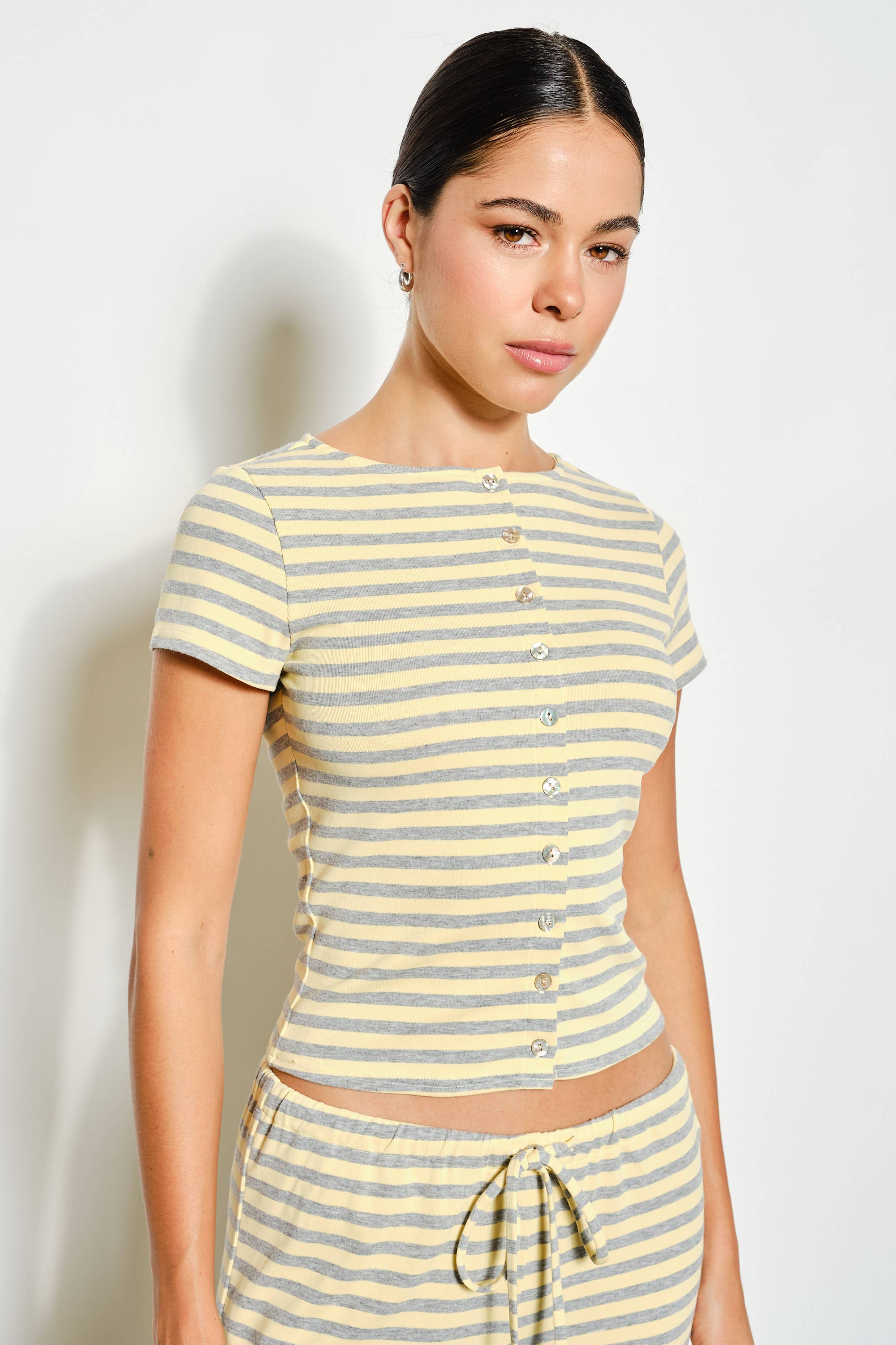 RONNIE STRIPED TOP