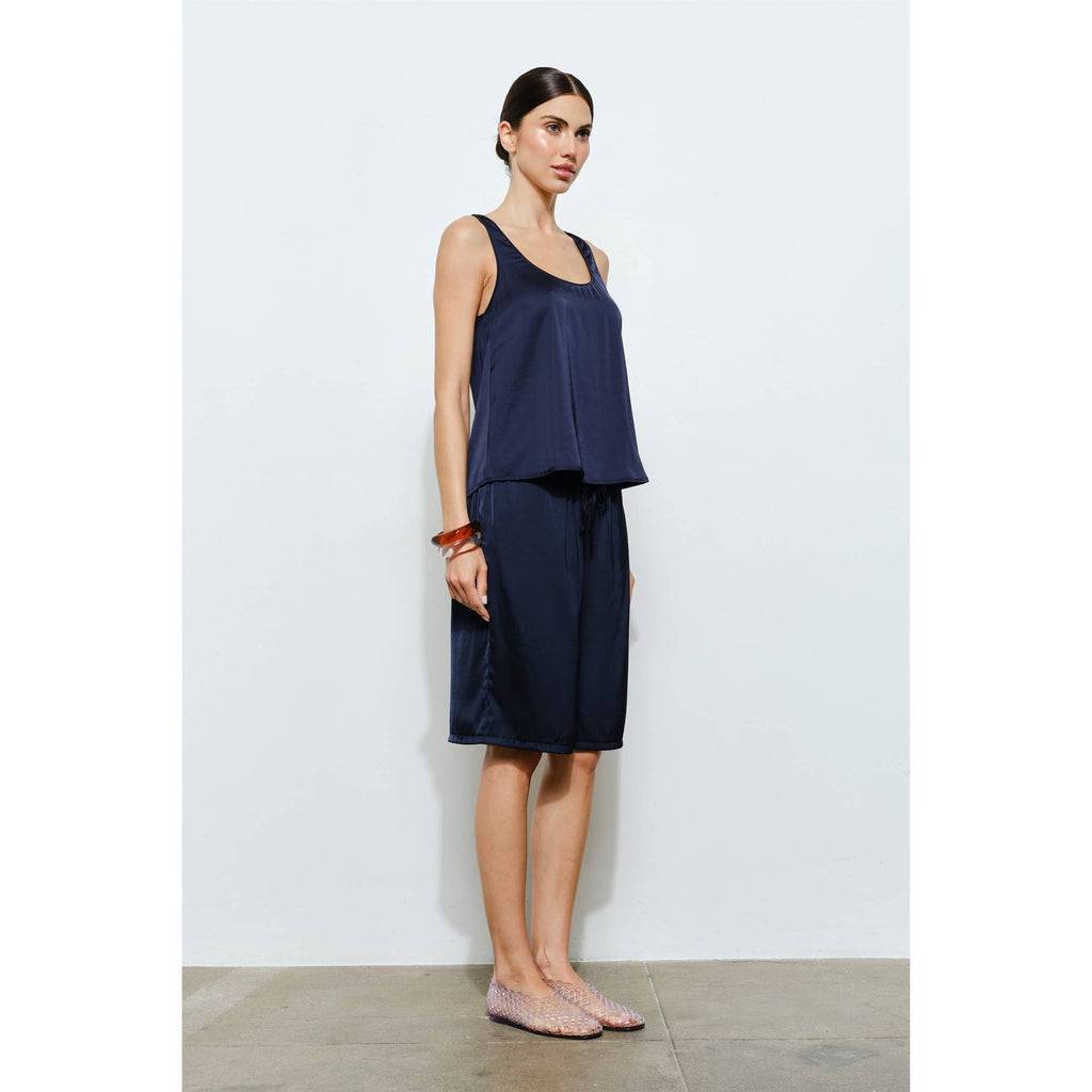 Cordova Satin Scoop Neck Tank