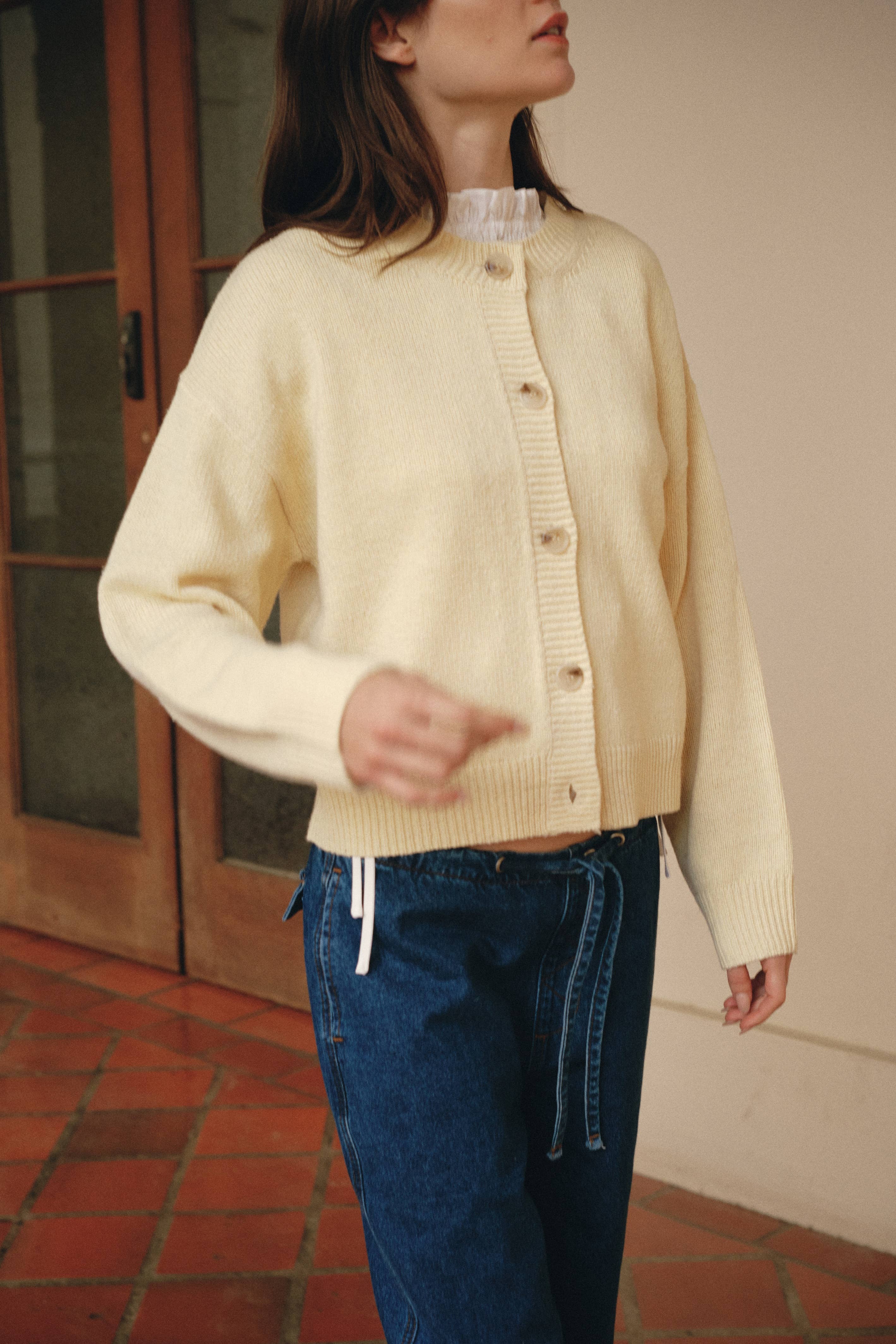 The Lucy Cardigan | Boxy Fit Button-Down Cardigan