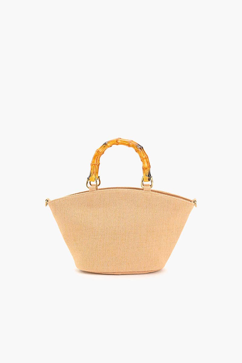 Marine Life Embellished Beach Mini Tote