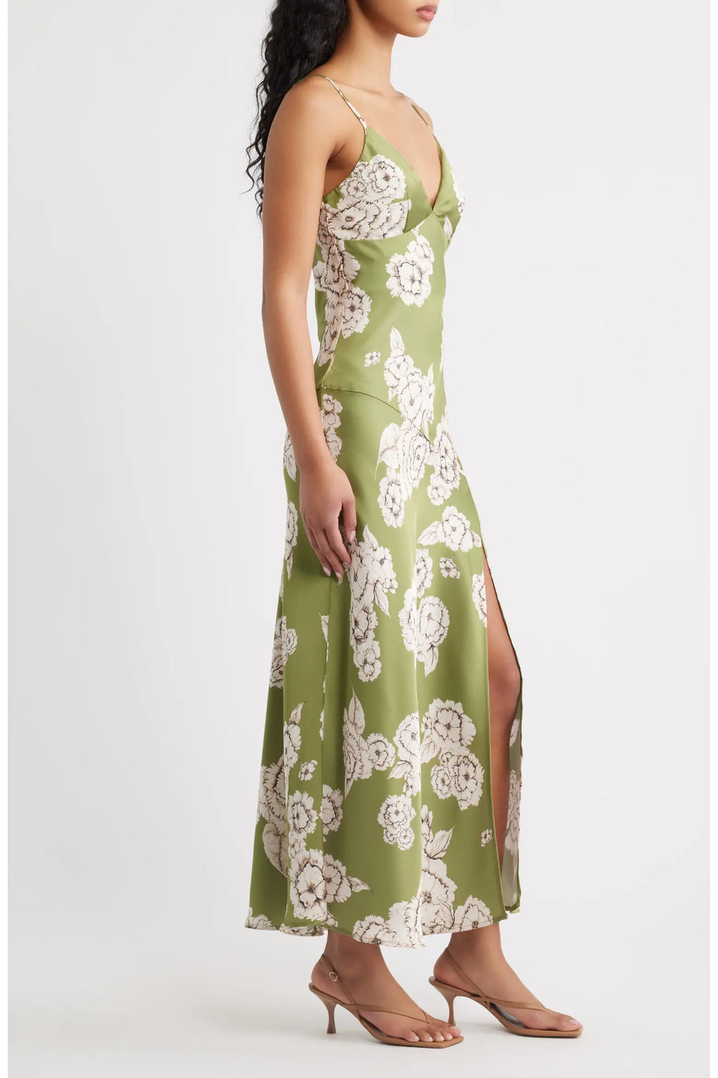 CARRETA MIDI SLIP DRESS