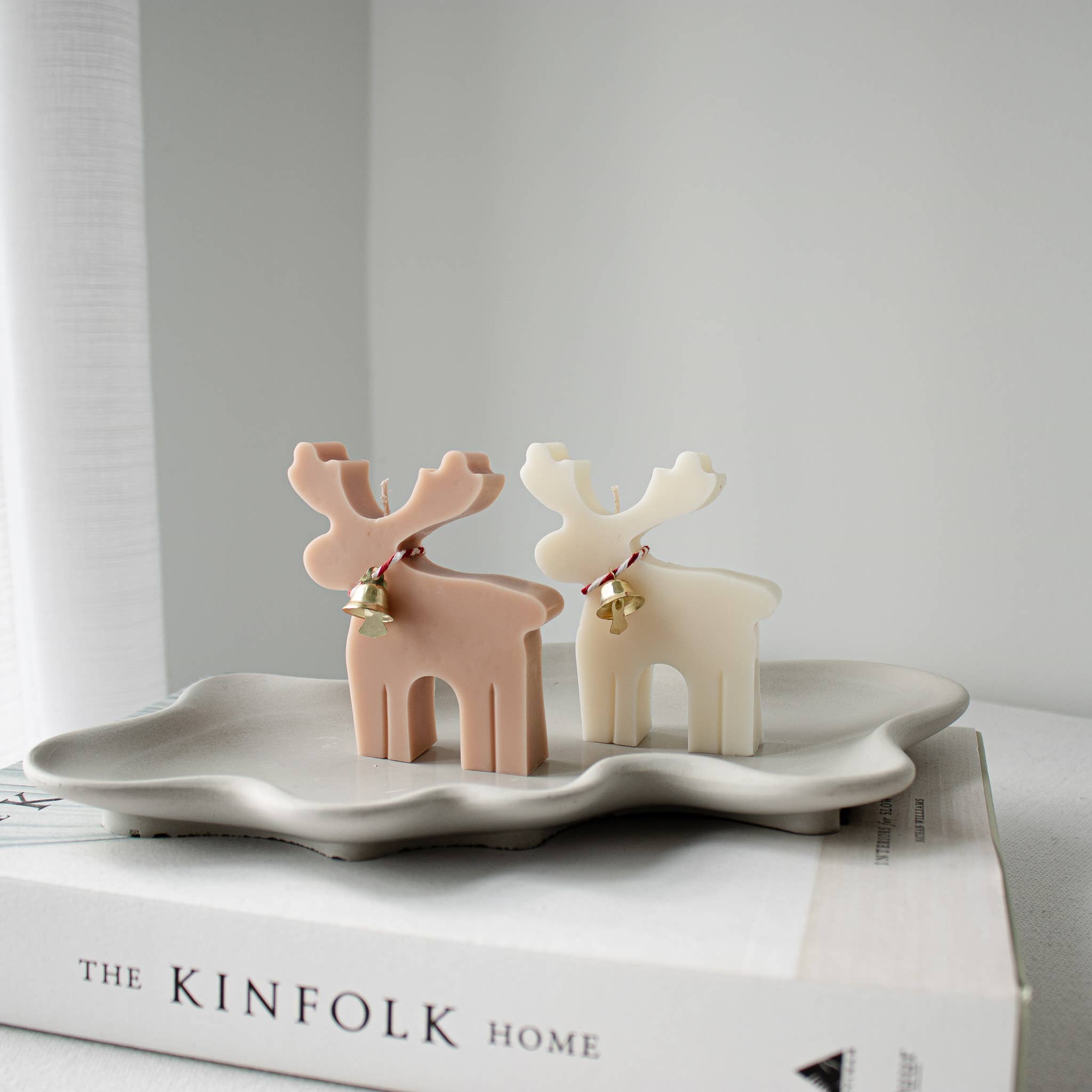 Moose shaped candle | Christmas Soy Candles | Wholesale