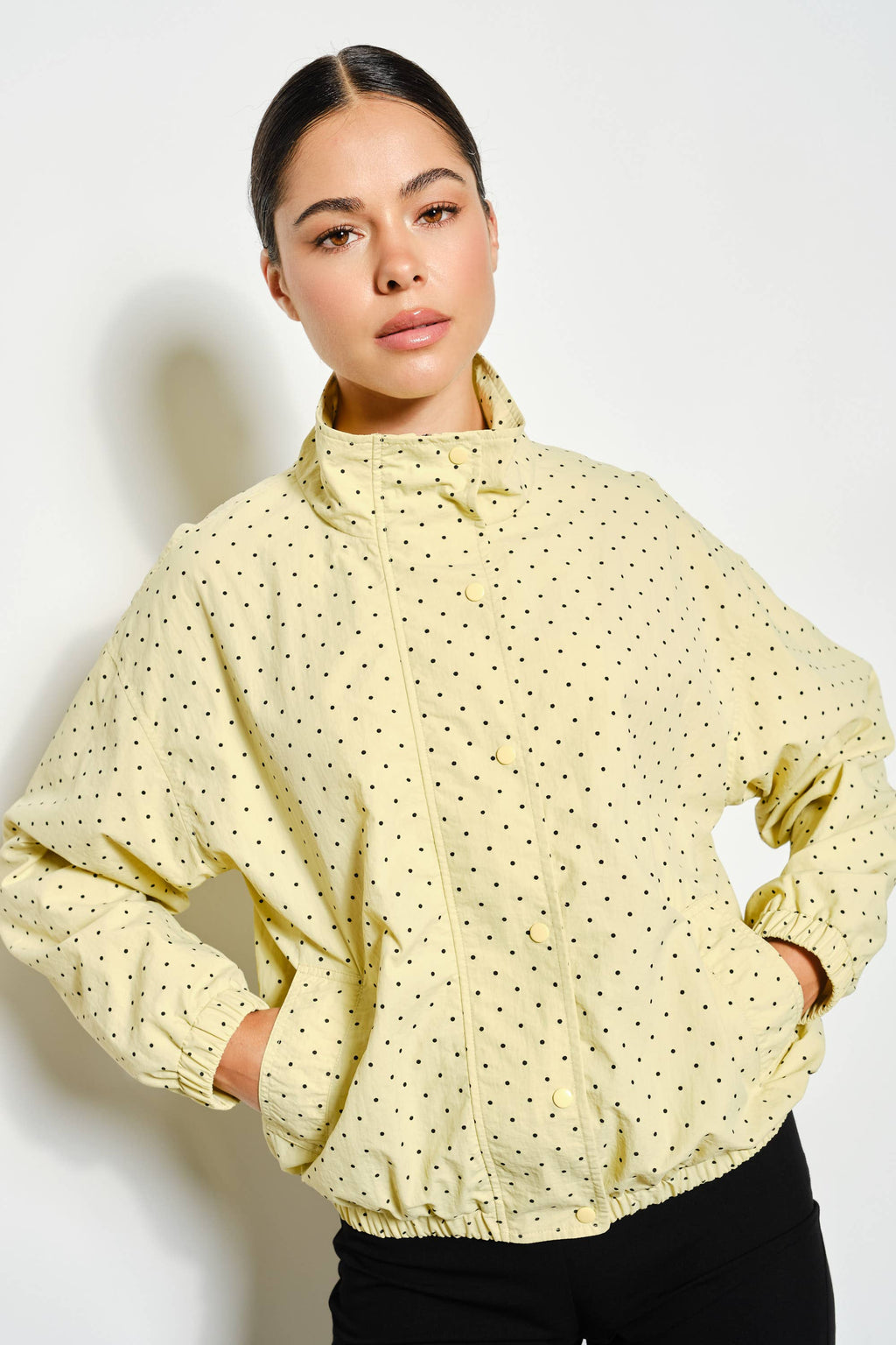 DAMON POLKA DOT WINDBREAKER